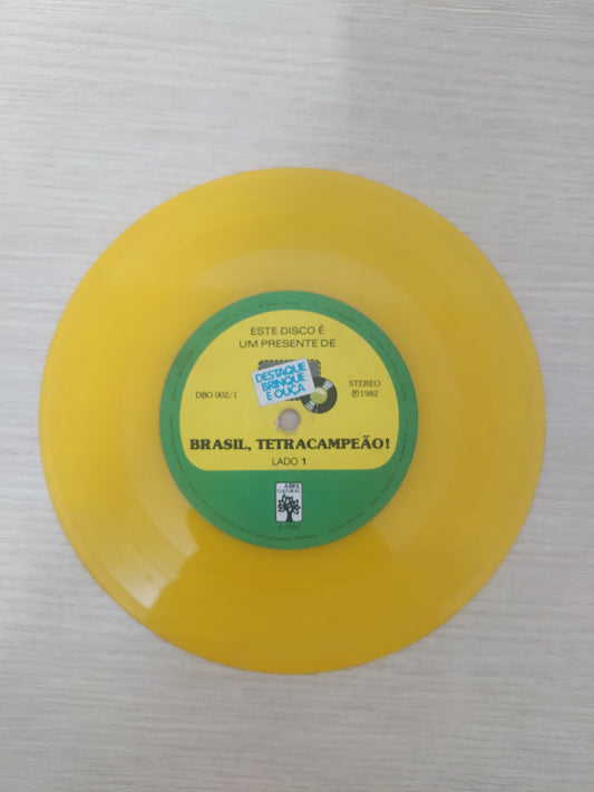 Vinil Compacto Brasil Tetracampeão