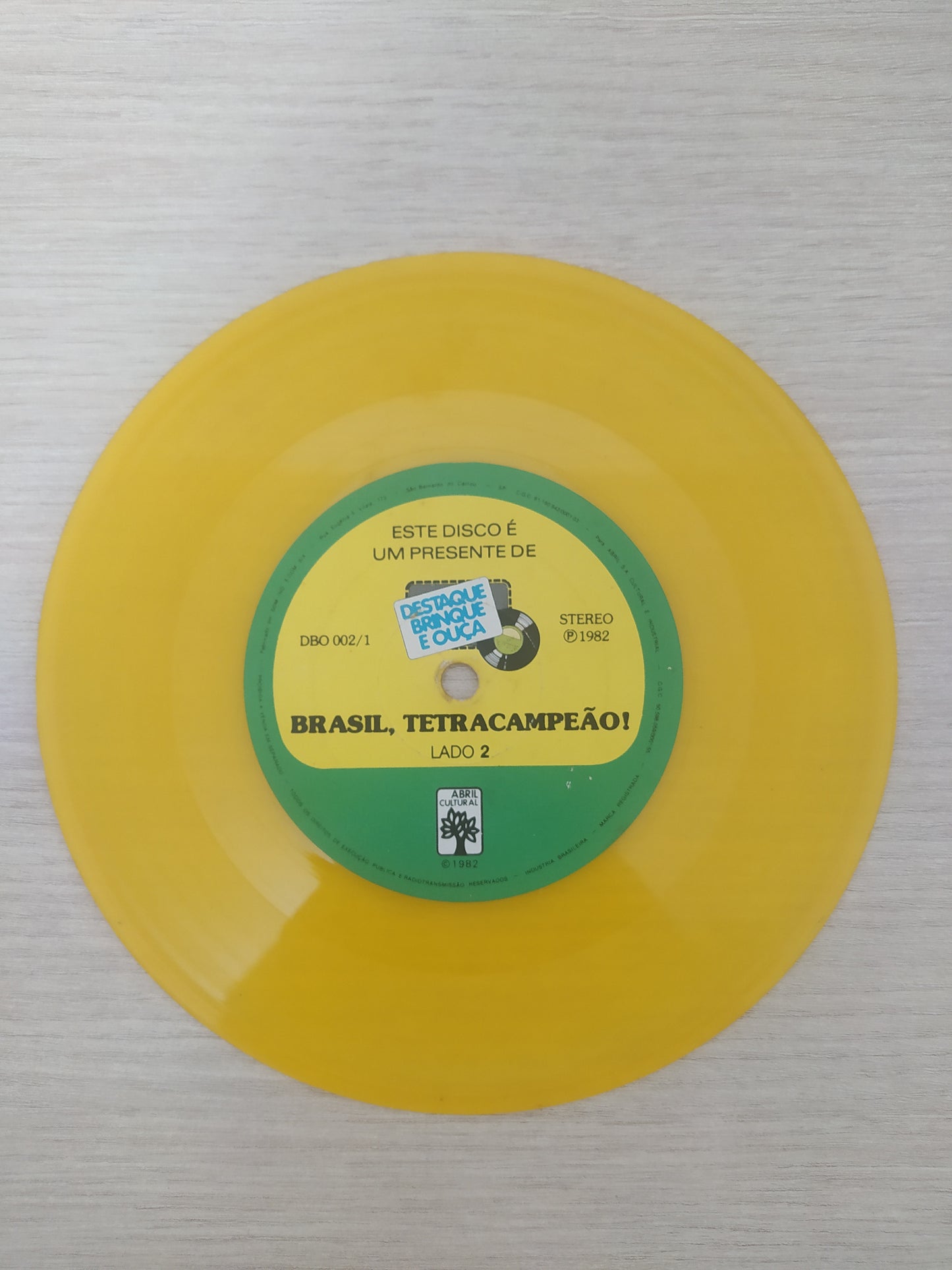 Vinil Compacto Brasil Tetracampeão