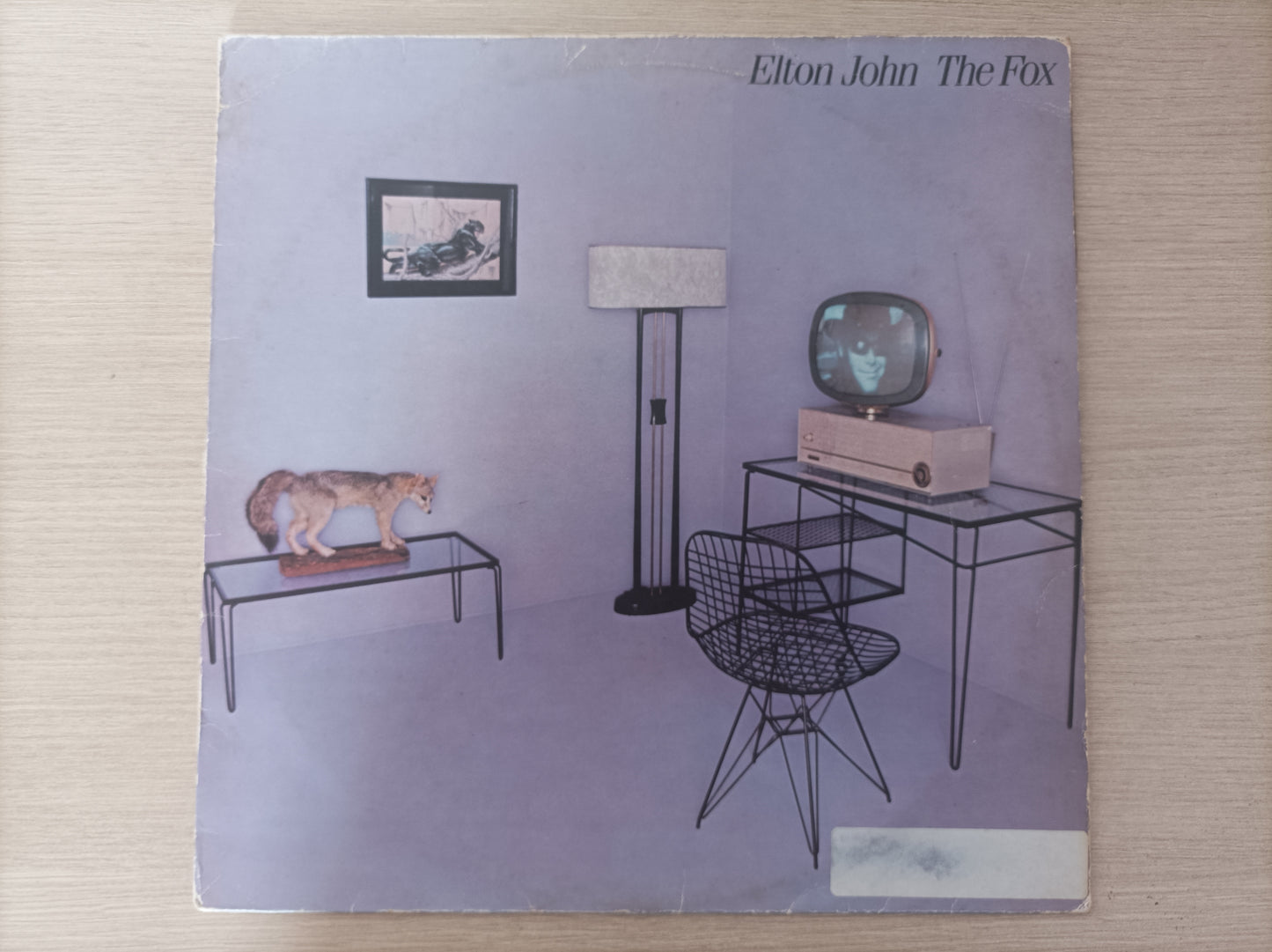 Lp Vinil Elton John The Fox Com encarte