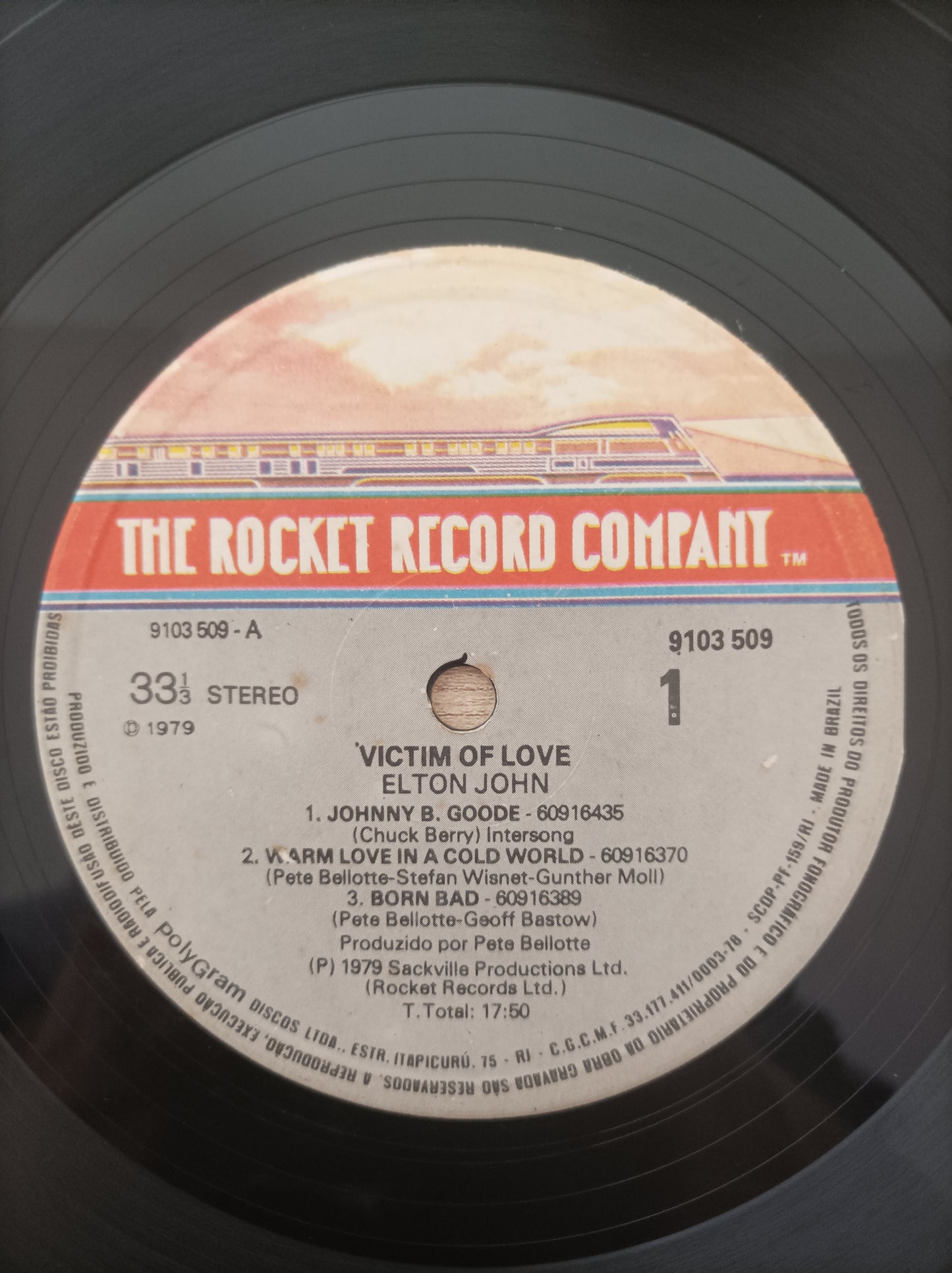 Lp Vinil Elton John Victim of Love