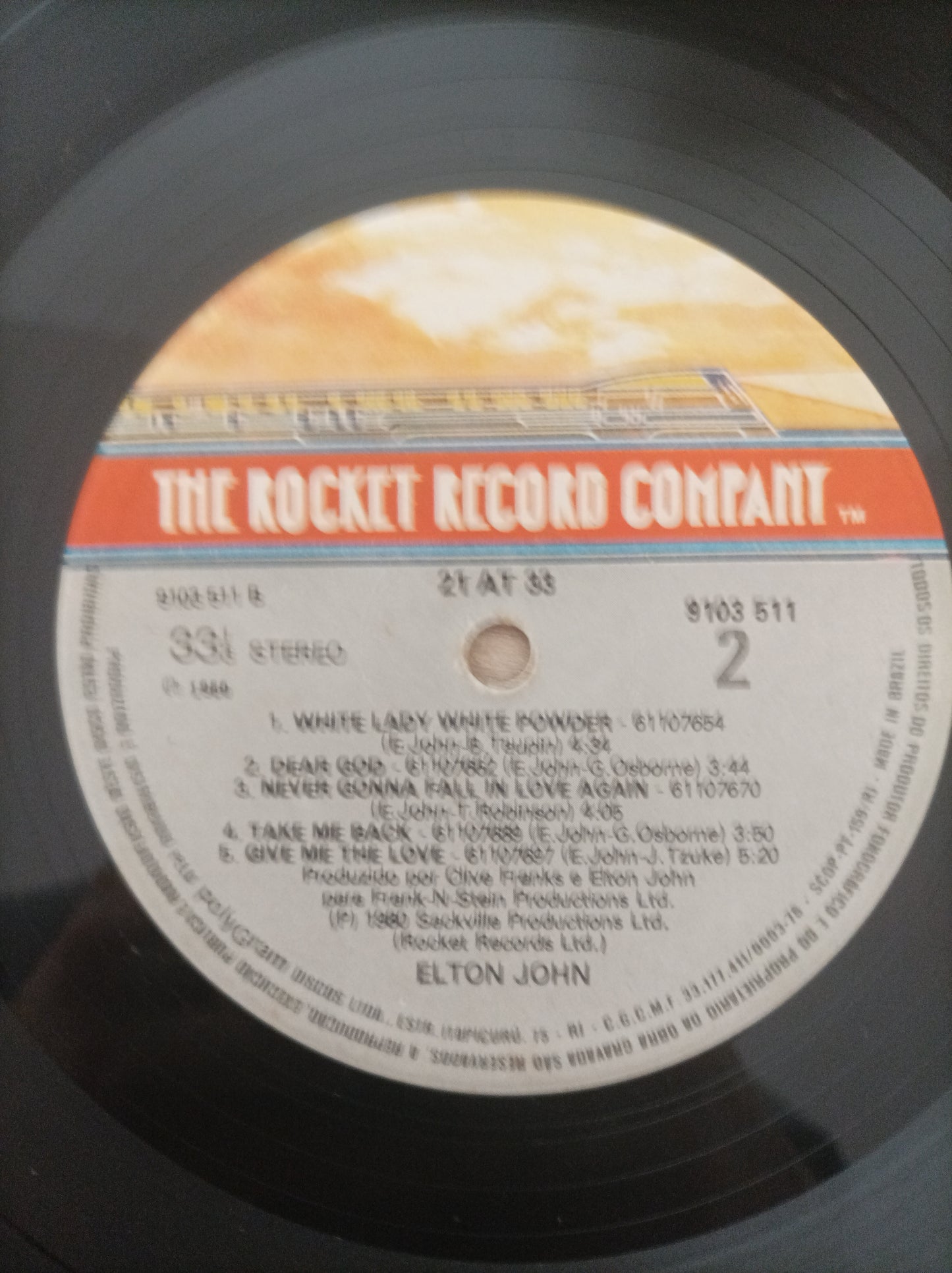 Lp Vinil Elton John 21 at 33