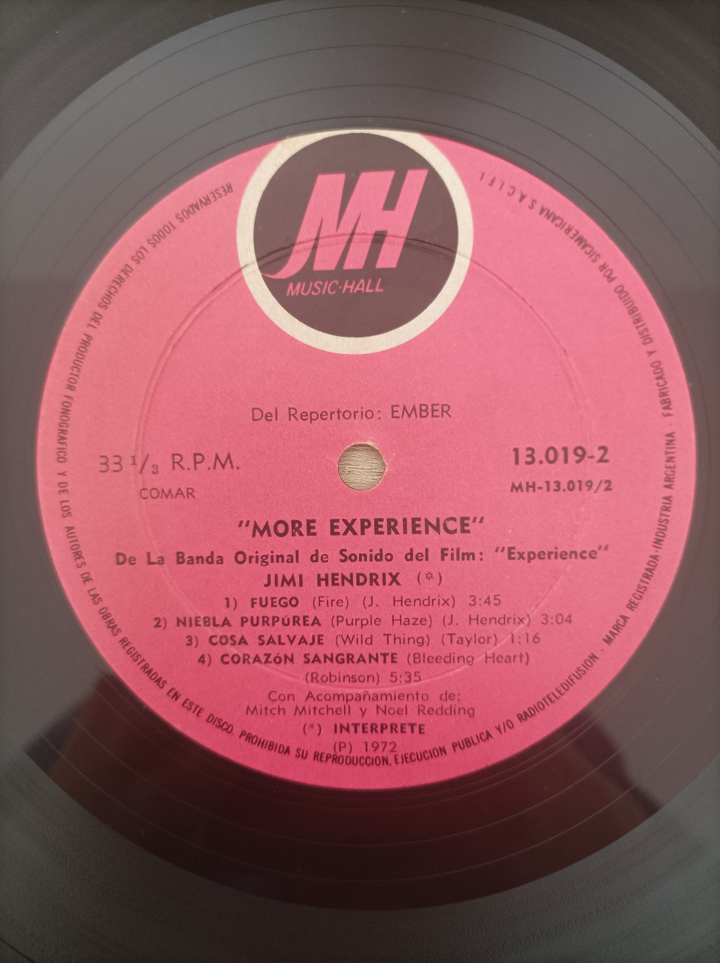 Lp Vinil Jimi Hendrix More Experience