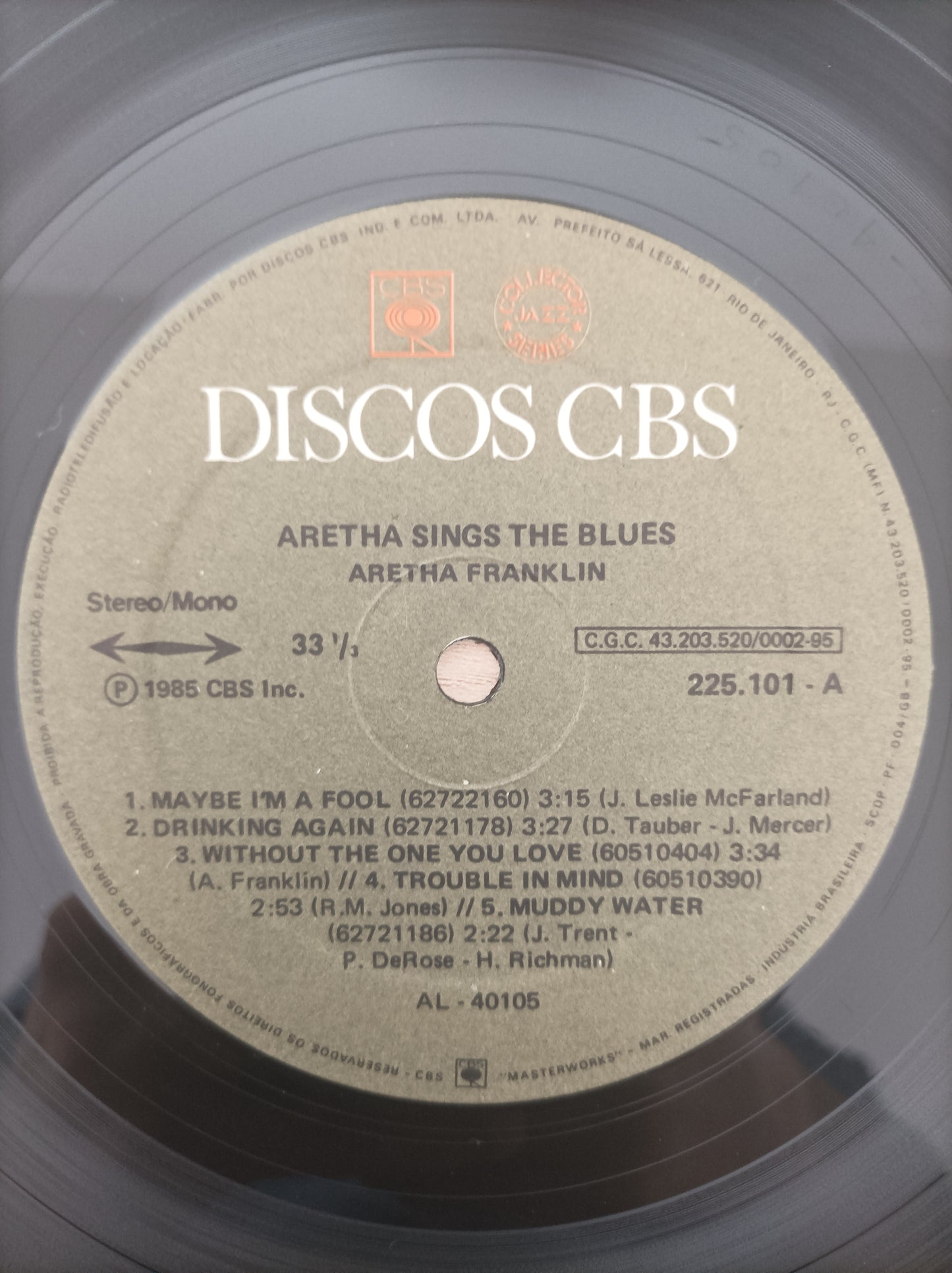 Lp Vinil Aretha Sings the Blues