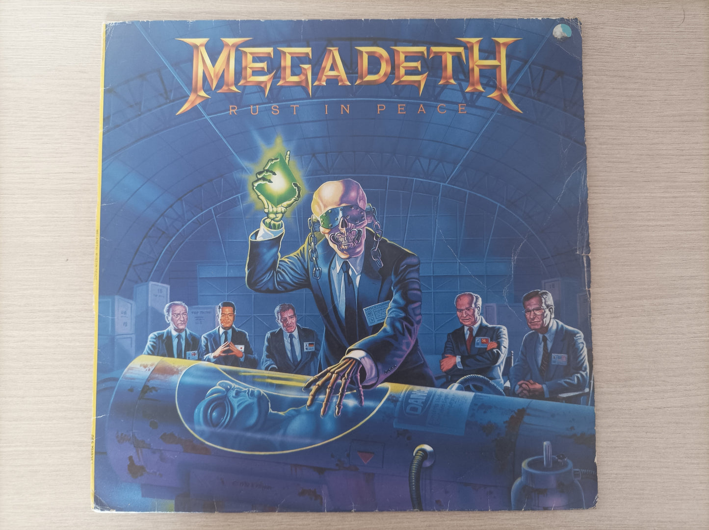 Lp Vinil Megadeth Rust in Peace Com encarte