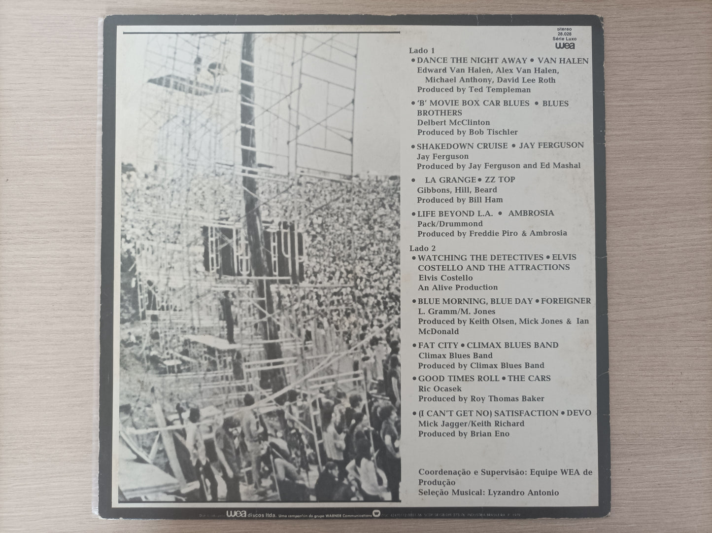 Lp Vinil Concerto de Rock III