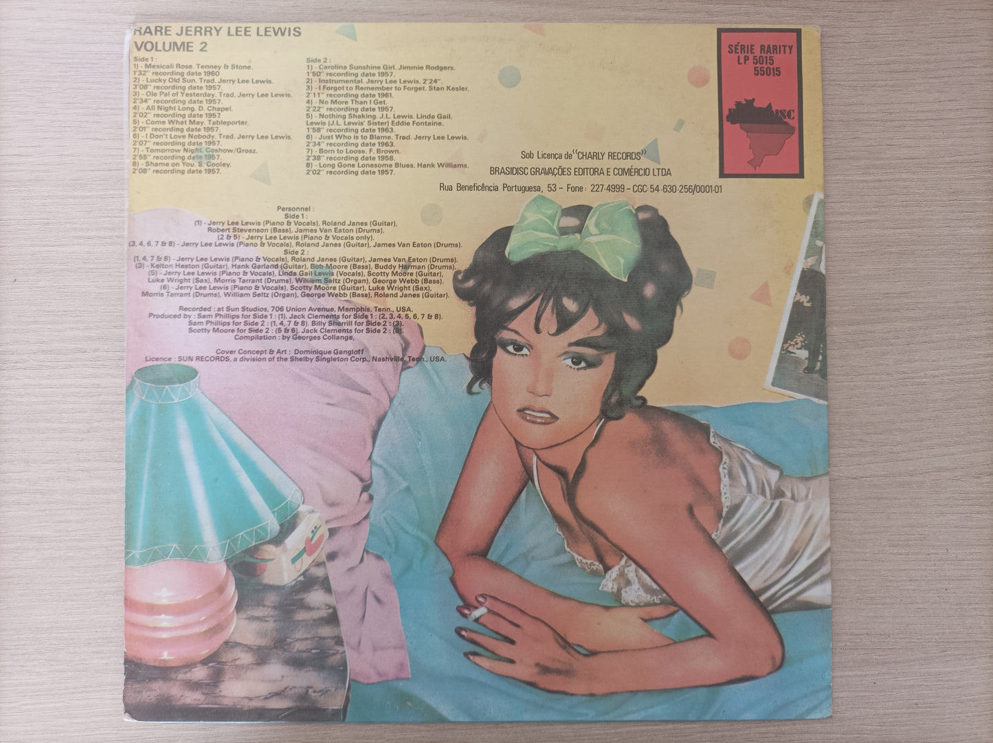 Lp Vinil Jerry Lee Lewis Rare Vol. 2