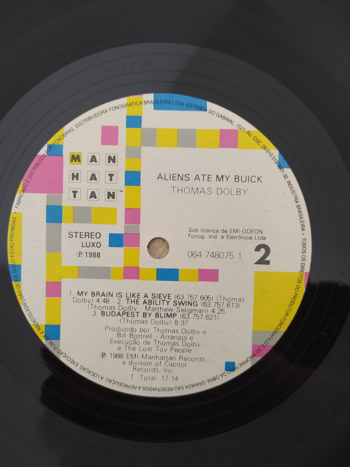 Lp Vinil Aliens Ate My Buick Com Encarte