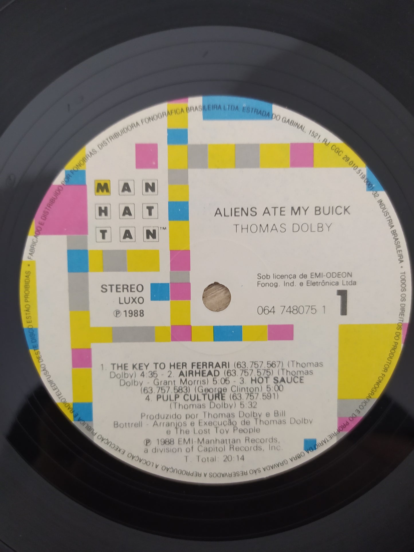 Lp Vinil Aliens Ate My Buick Com Encarte