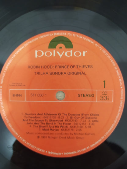 Lp Vinil Robin Hood Prince Of Thieves