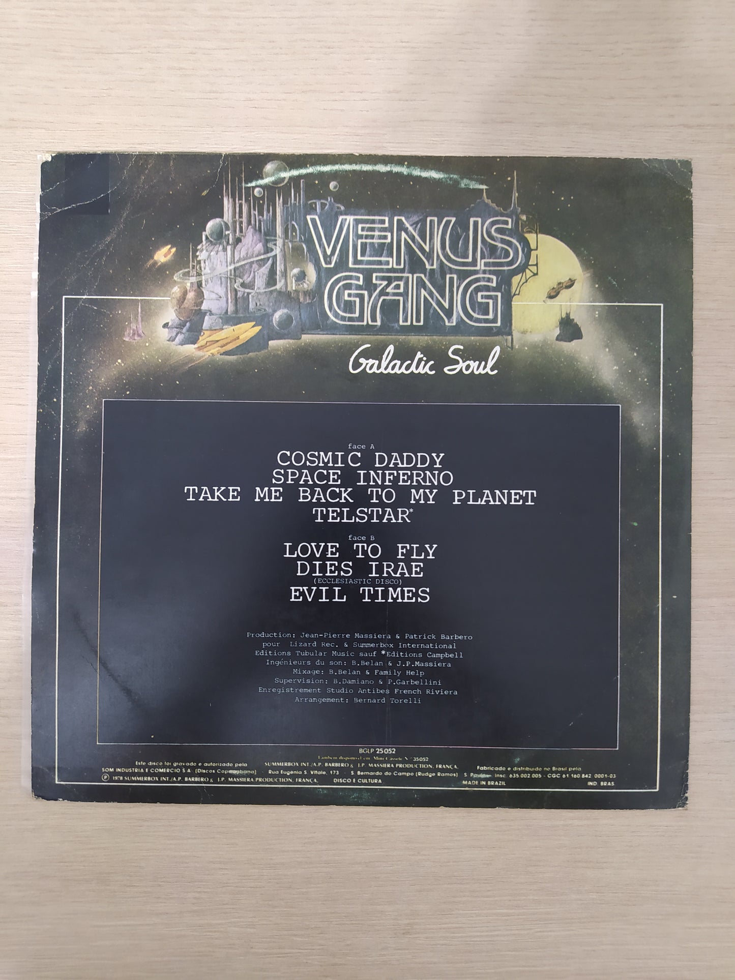 Lp Vinil Venus Gang Galactic Soul