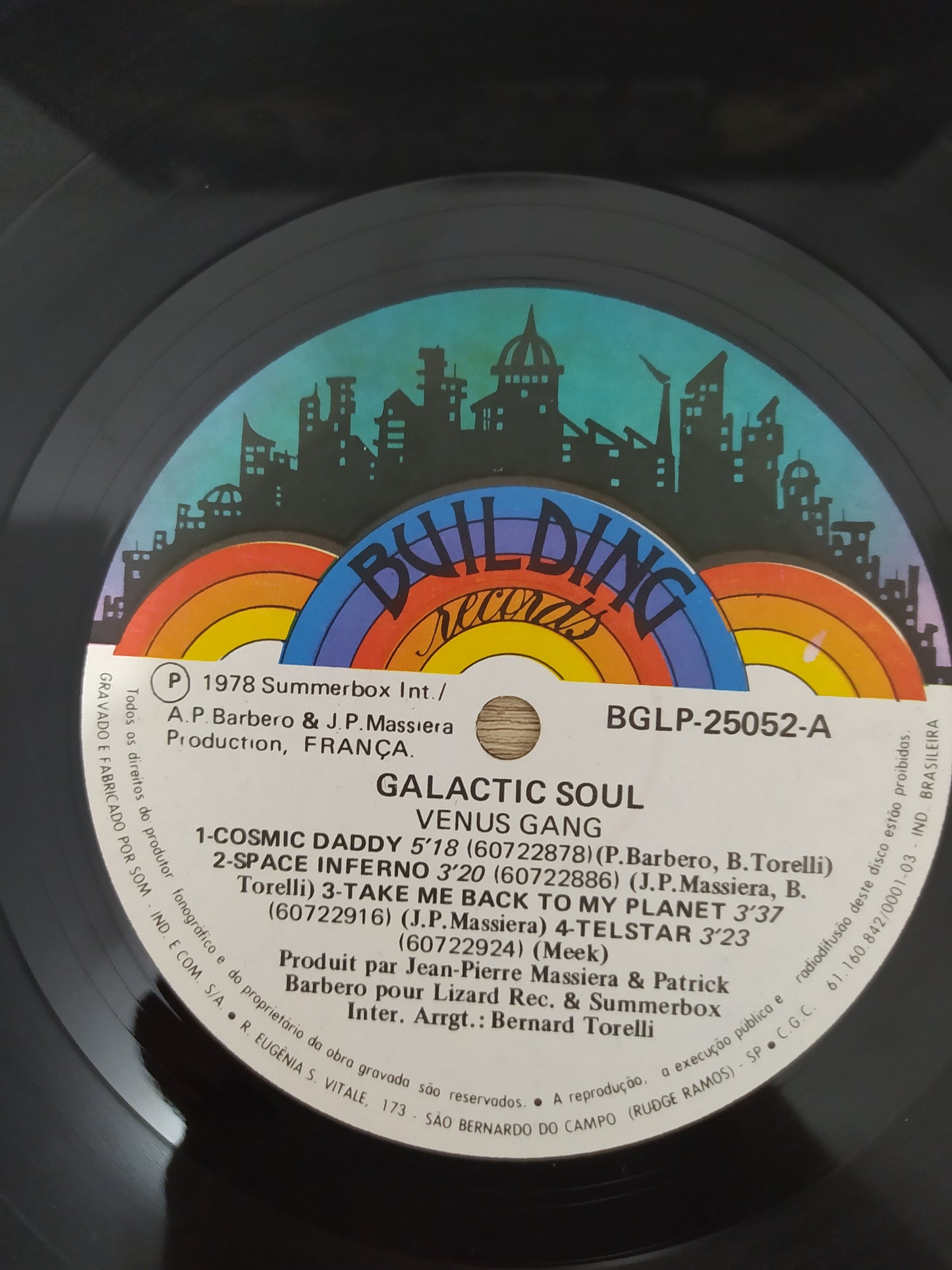 Lp Vinil Venus Gang Galactic Soul