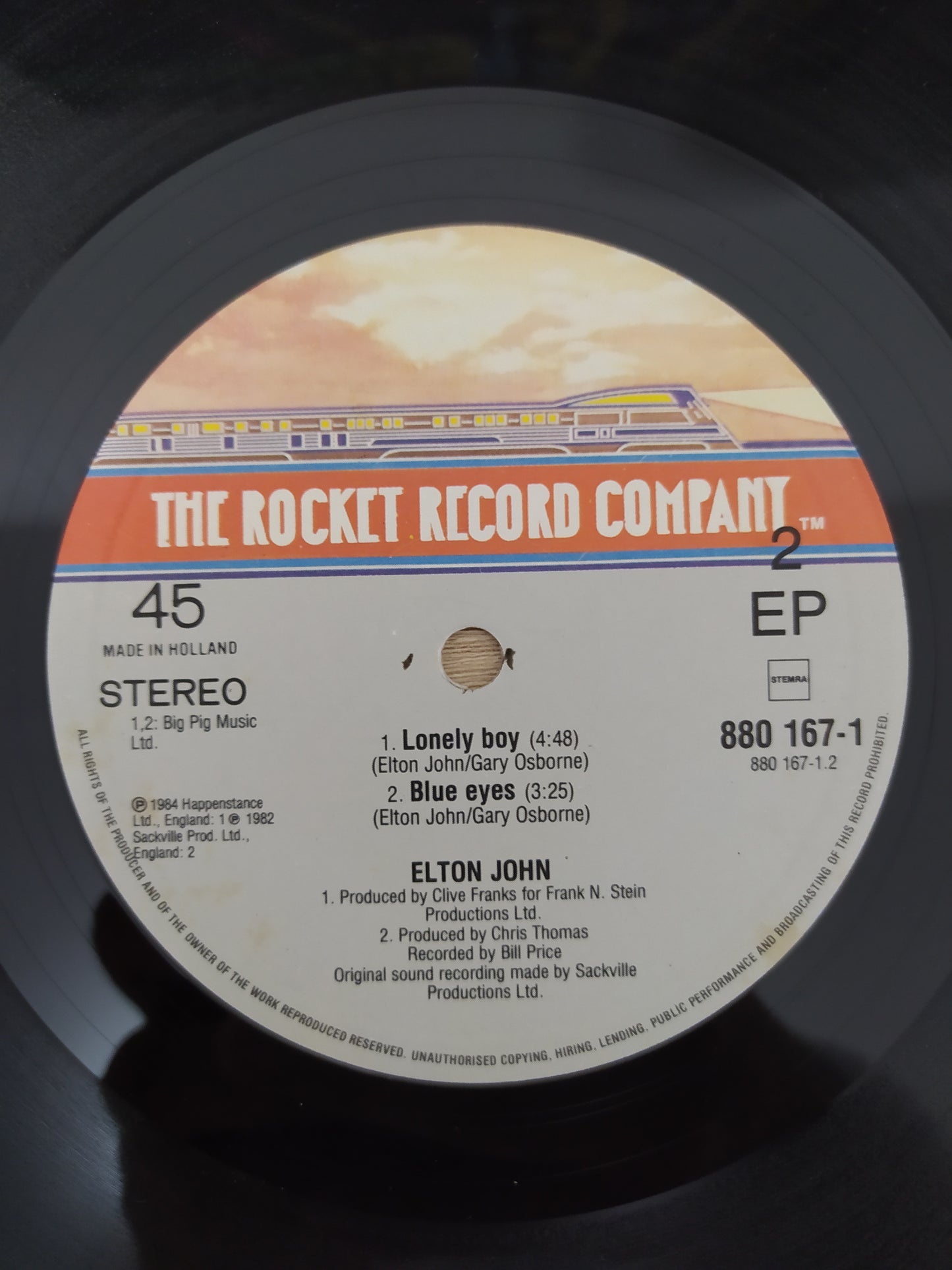Lp Vinil Elton John Passengers Extended Remix Importado