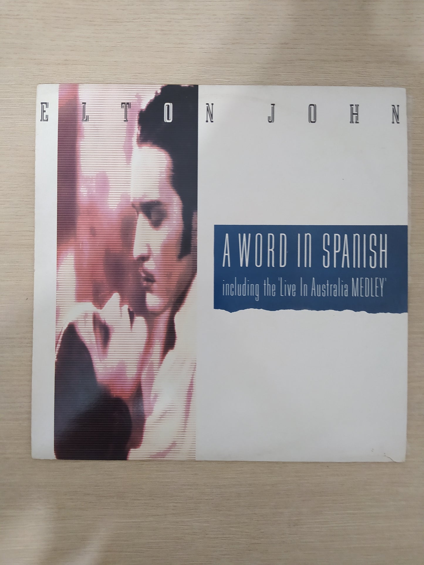 Lp Vinil Elton John A Word In Spanish Importado