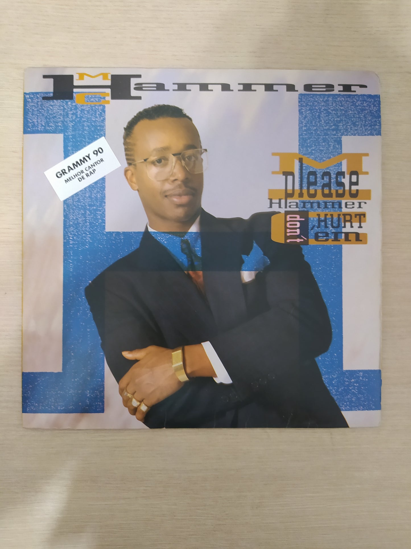 Lp Vinil Mc Hammer Please Hammer Don't Hurt 'Em Com Encarte