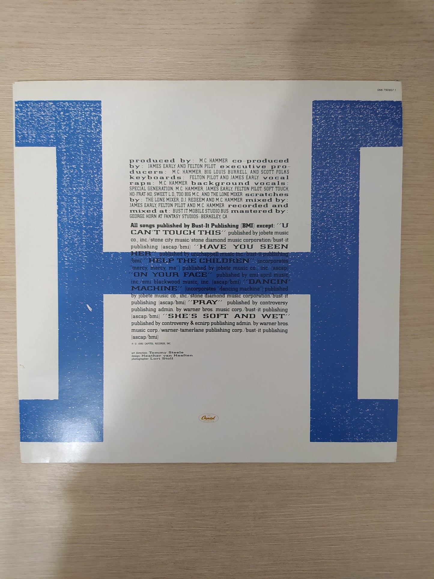 Lp Vinil Mc Hammer Please Hammer Don't Hurt 'Em Com Encarte