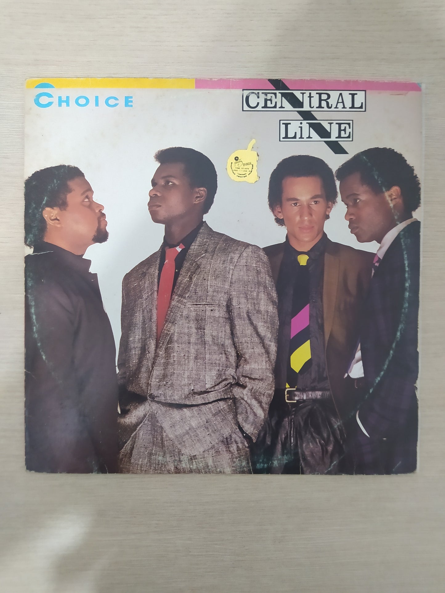 Lp Vinil Choice Central Line Com Encarte