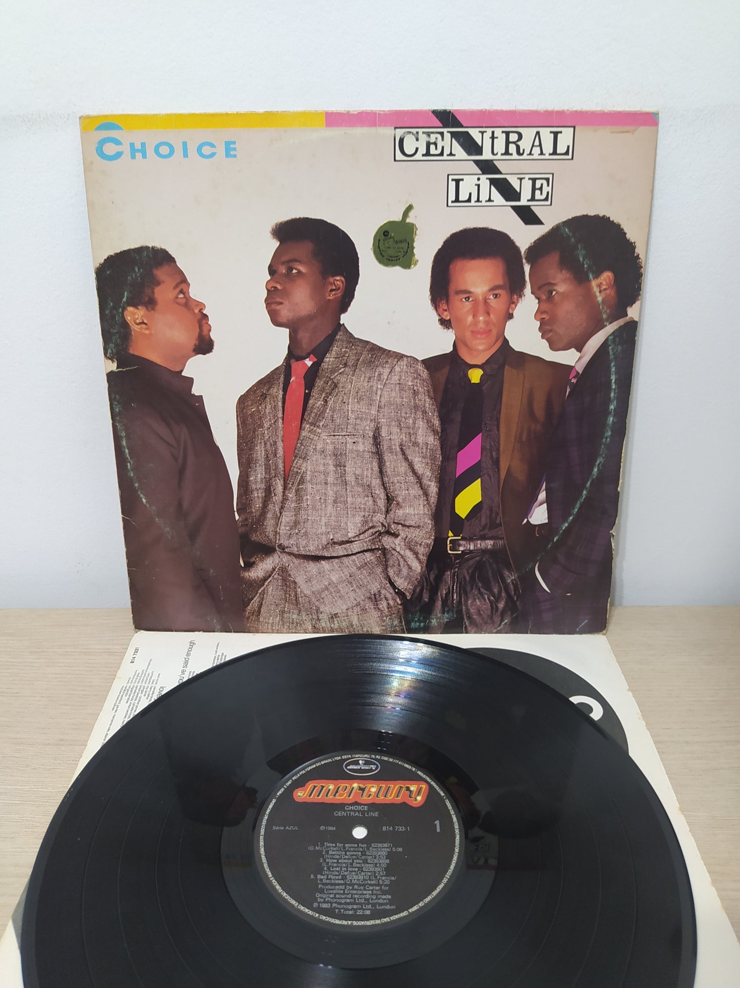 Lp Vinil Choice Central Line Com Encarte