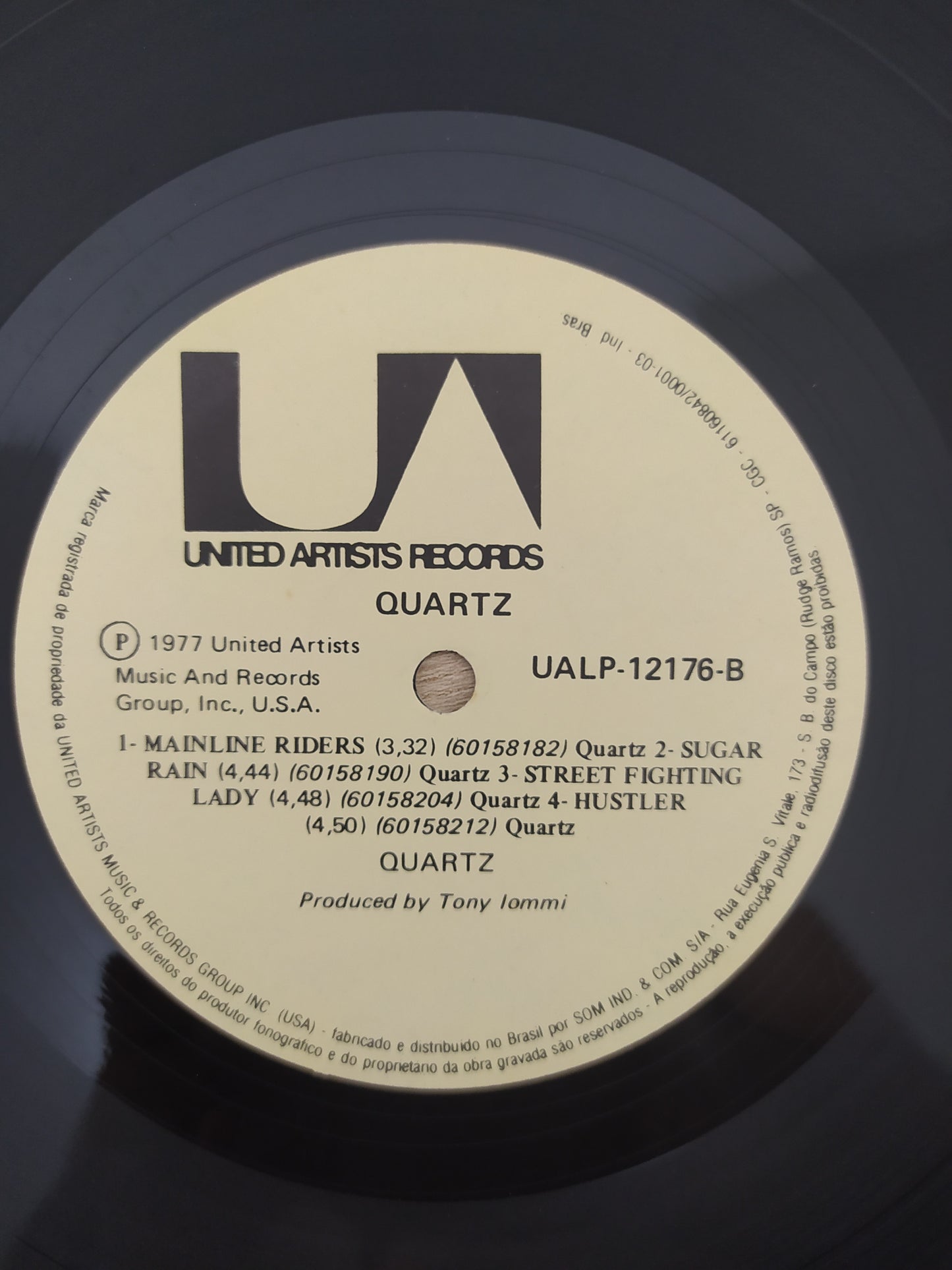 Lp Vinil Quartz 1977