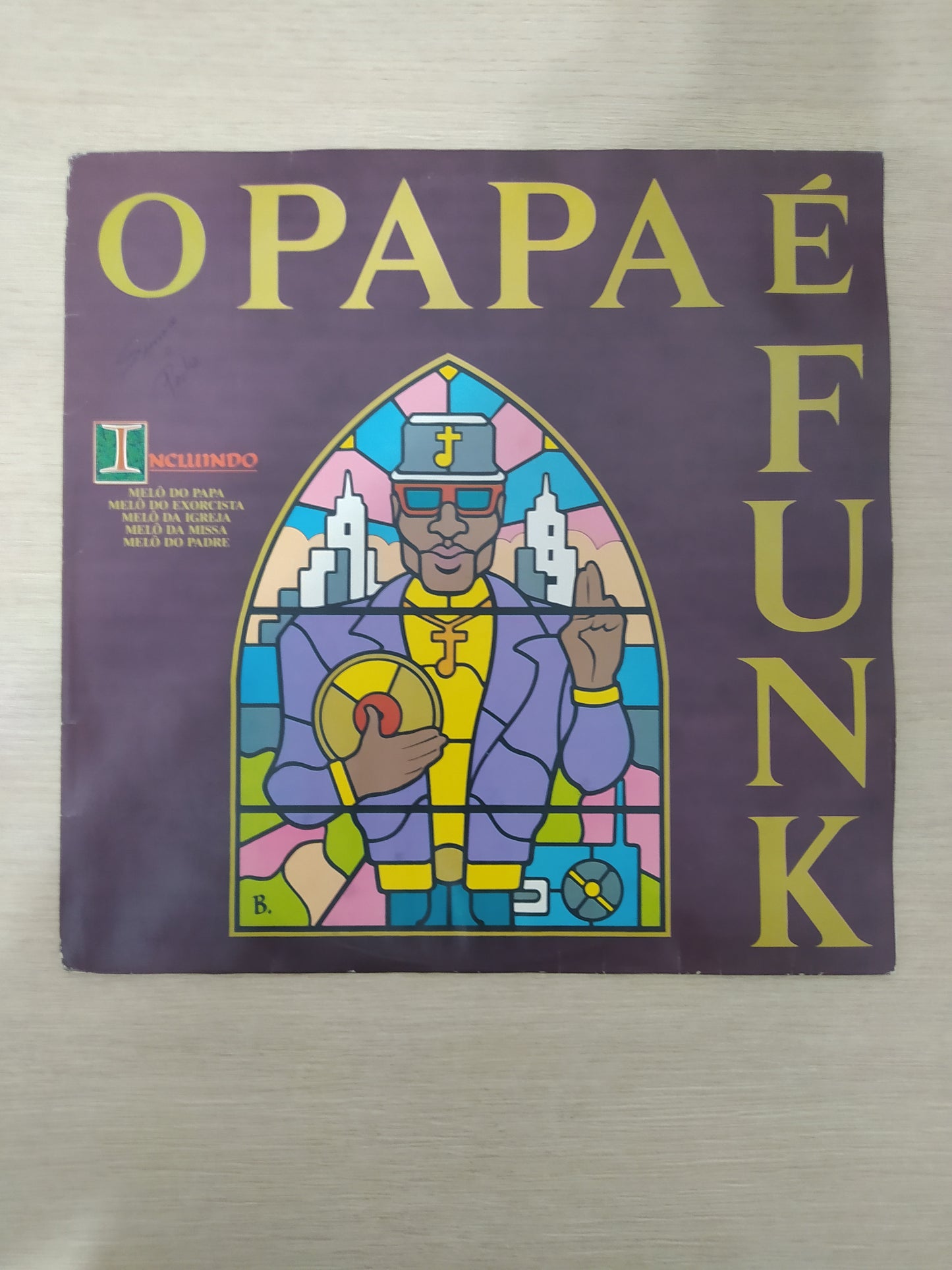 Lp Vinil O Papa É Funk