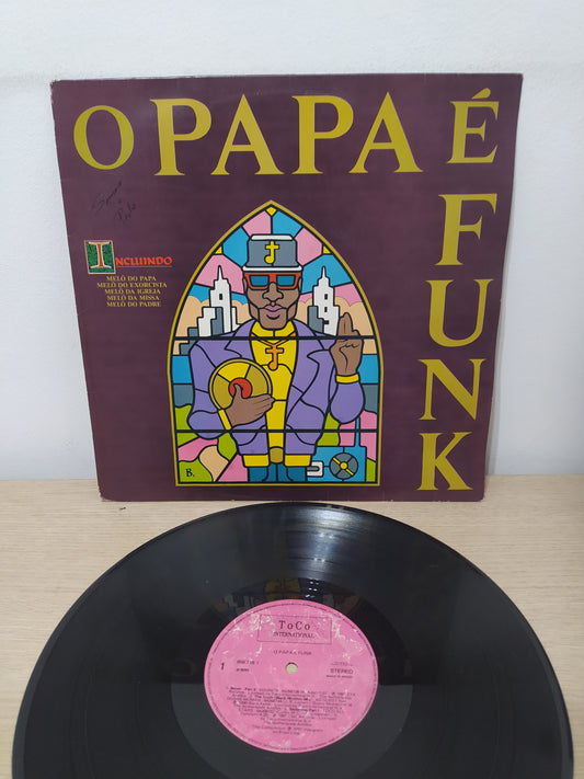 Lp Vinil O Papa É Funk