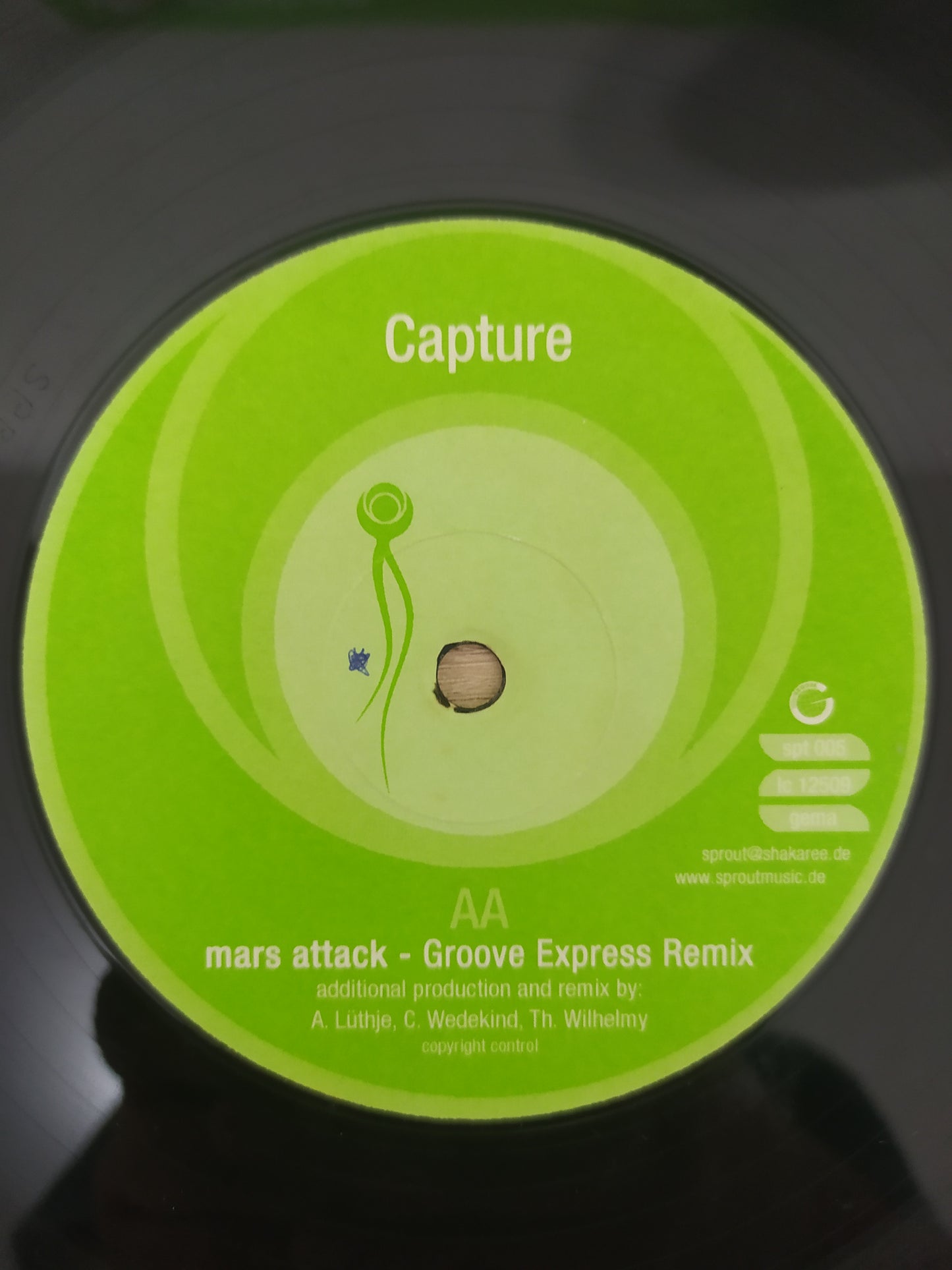 Lp Vinil Capture Mars Attack Sprout