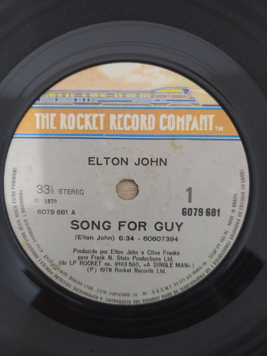 Vinil Compacto Elton John Song For Guy / Georgia