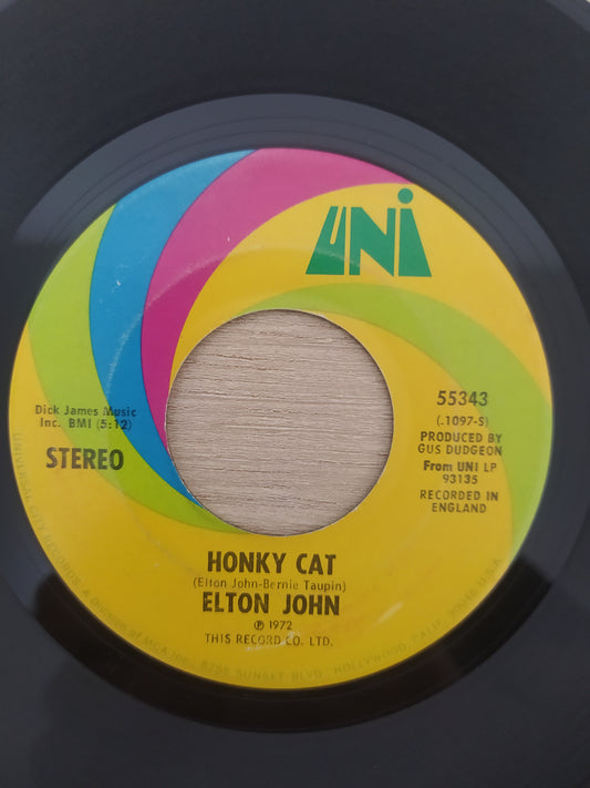 Vinil Compacto Elton John Honky Cat / Slave