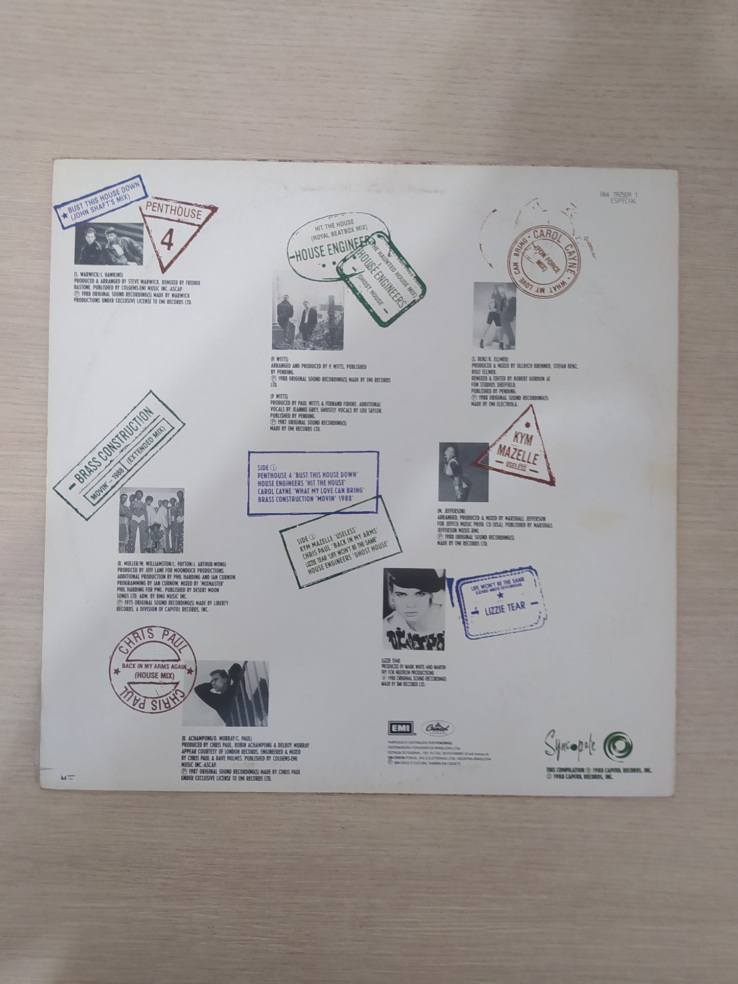 Lp Vinil London Towne House Syncopate 88
