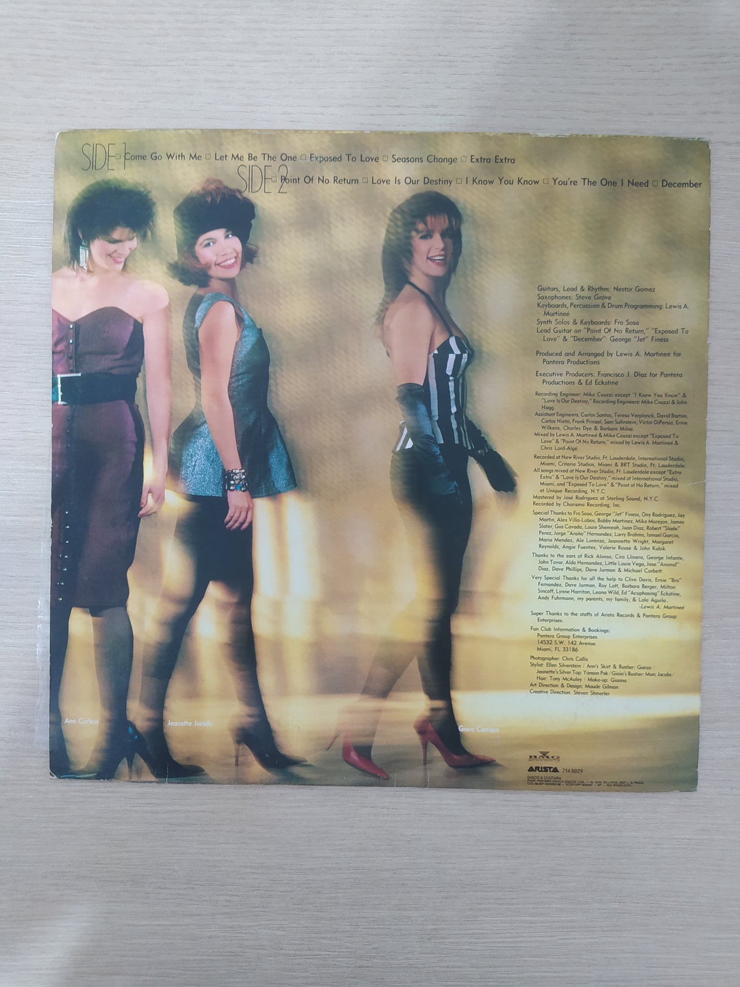 Disco Vinil Exposure Exposé A