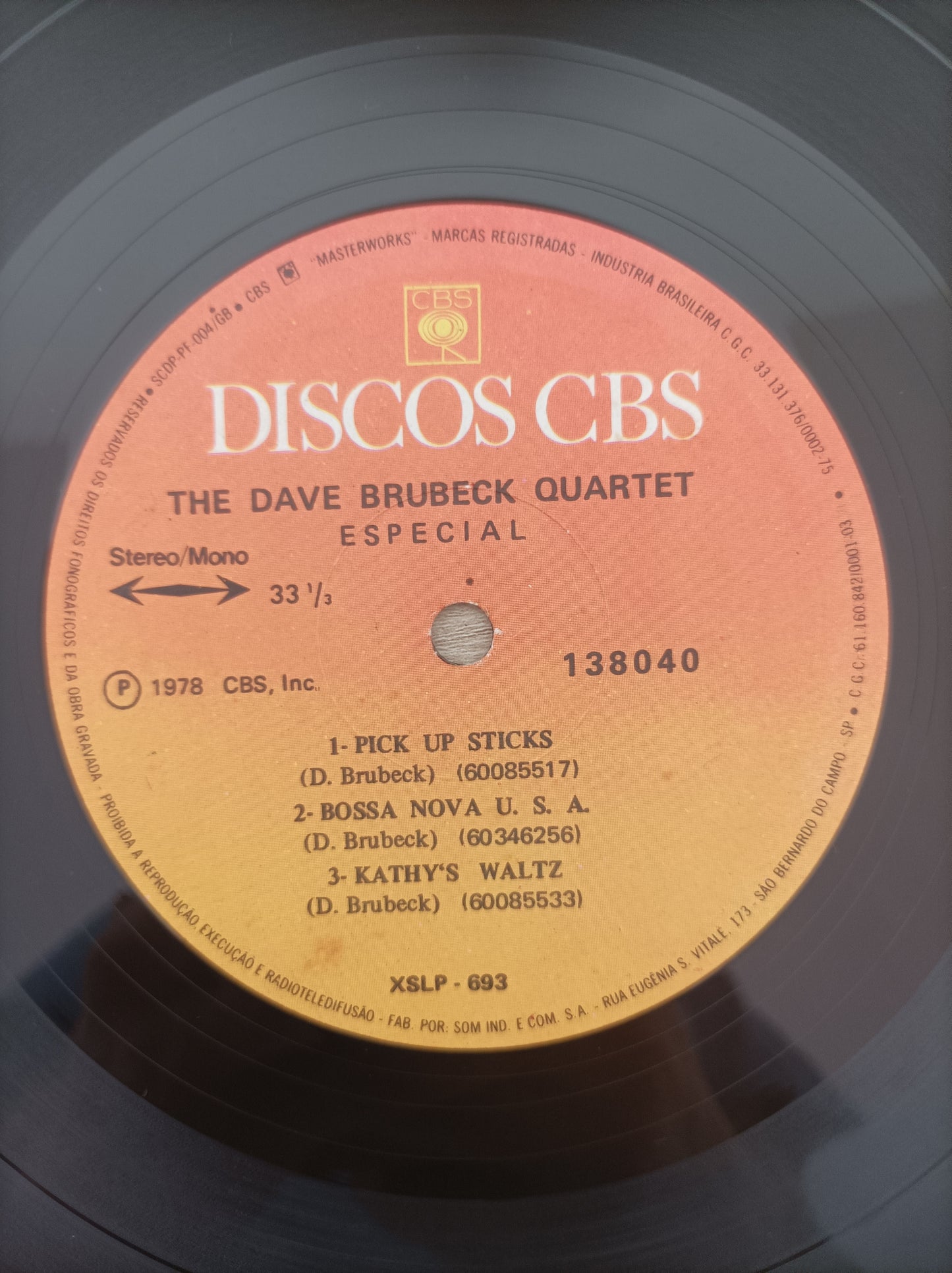 Lp Vinil Dave Brubeck Quartet Especial Duplo