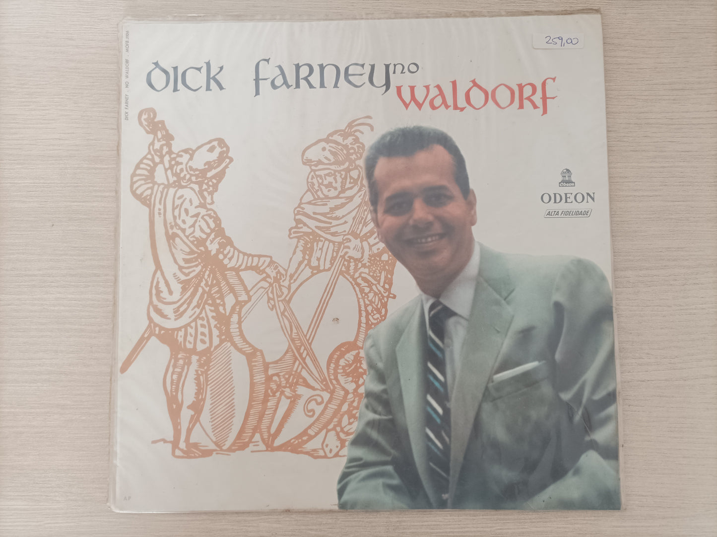 Lp Vinil Dick Farney No Waldorf Com encarte