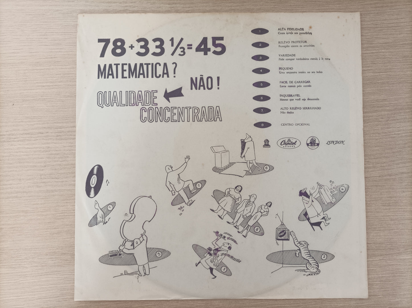 Lp Vinil Dick Farney No Waldorf Com encarte