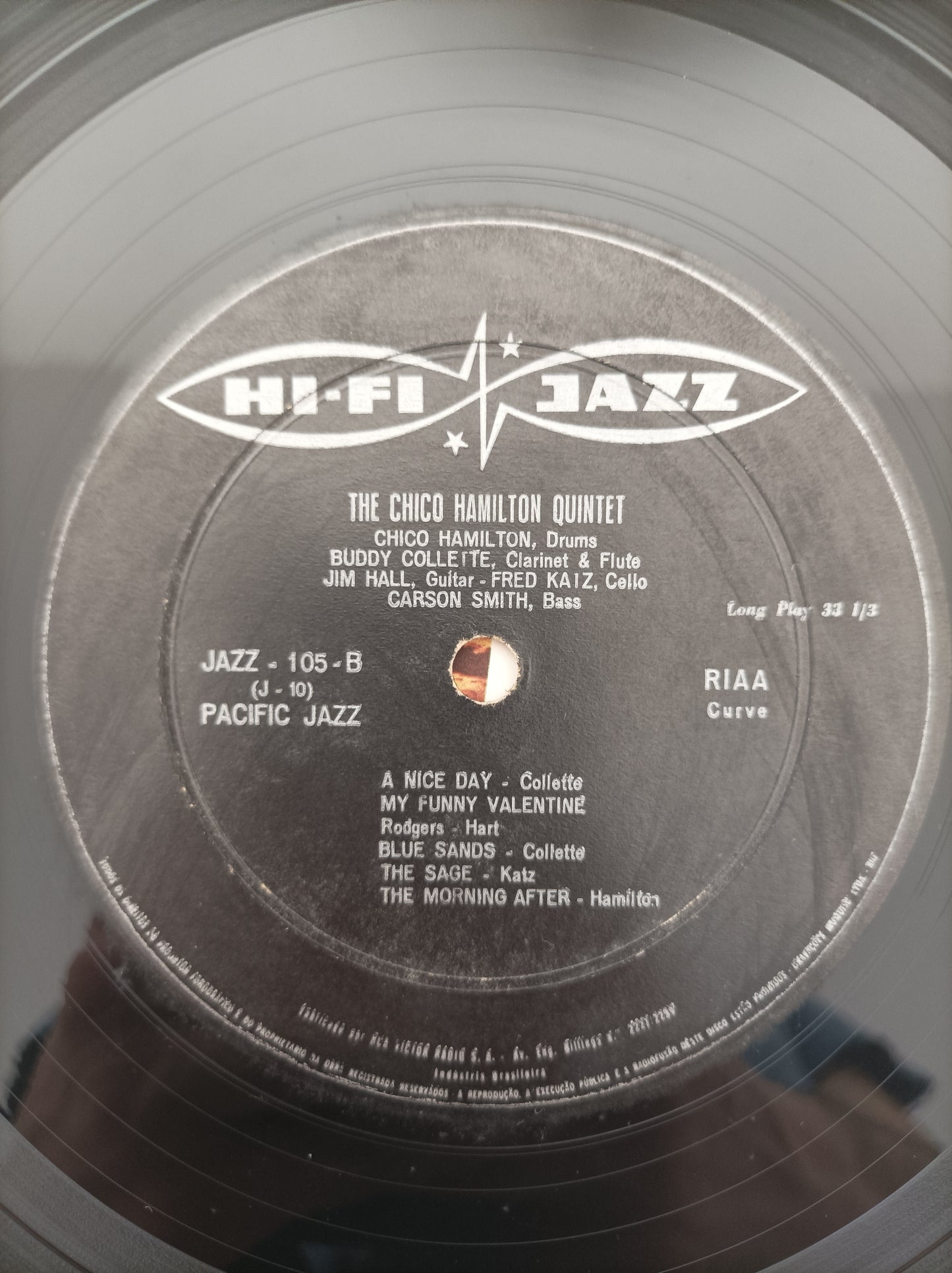 Disco Vinil Chico Hamilton Quintet A Com encarte