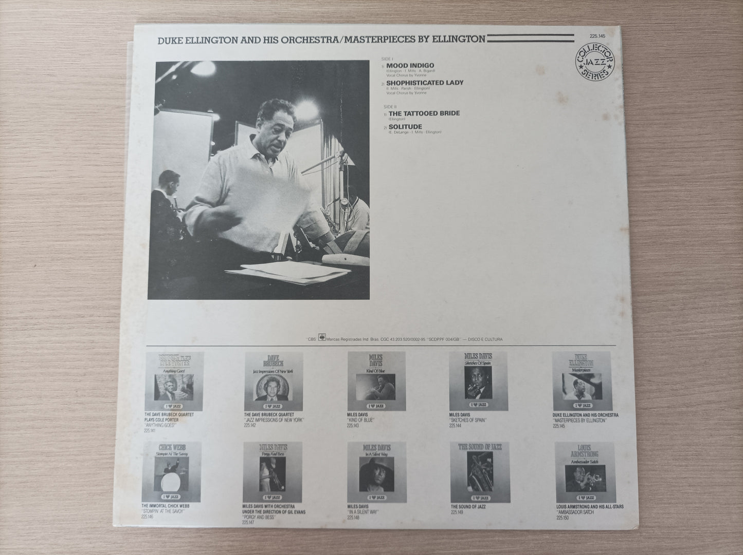 Lp Vinil Duke Ellington Masterpieces