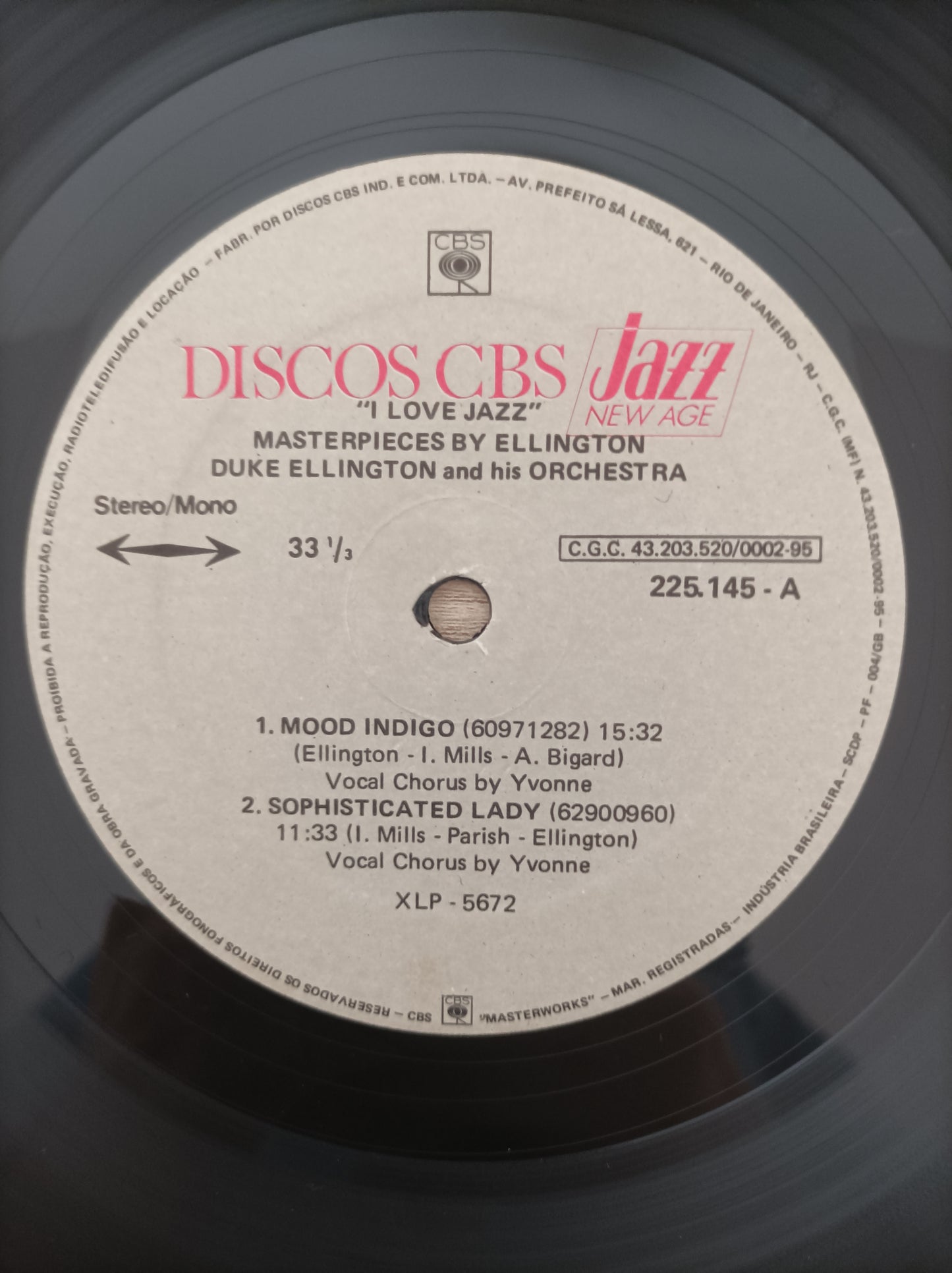 Lp Vinil Duke Ellington Masterpieces