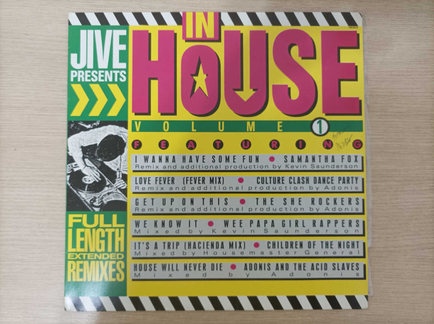 Lp Vinil Jive Presents In House Volume 1