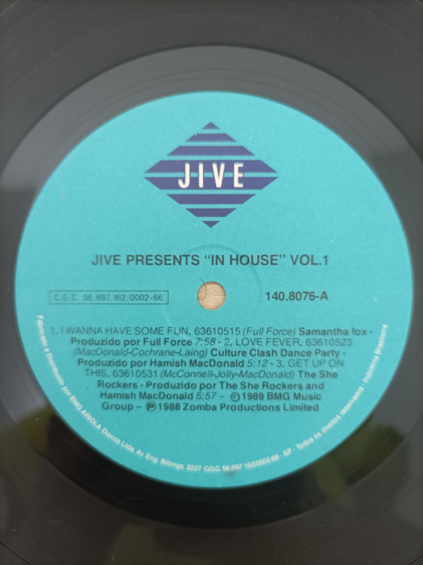 Lp Vinil Jive Presents In House Volume 1