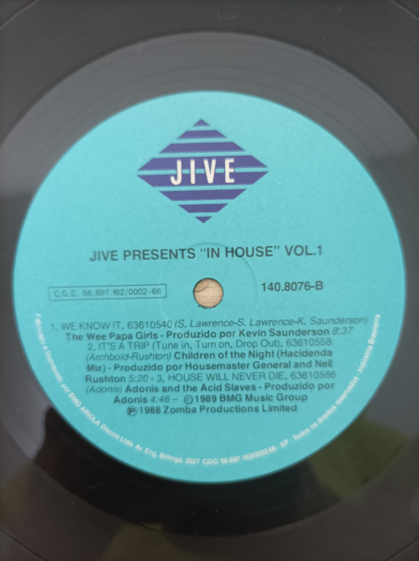 Lp Vinil Jive Presents In House Volume 1
