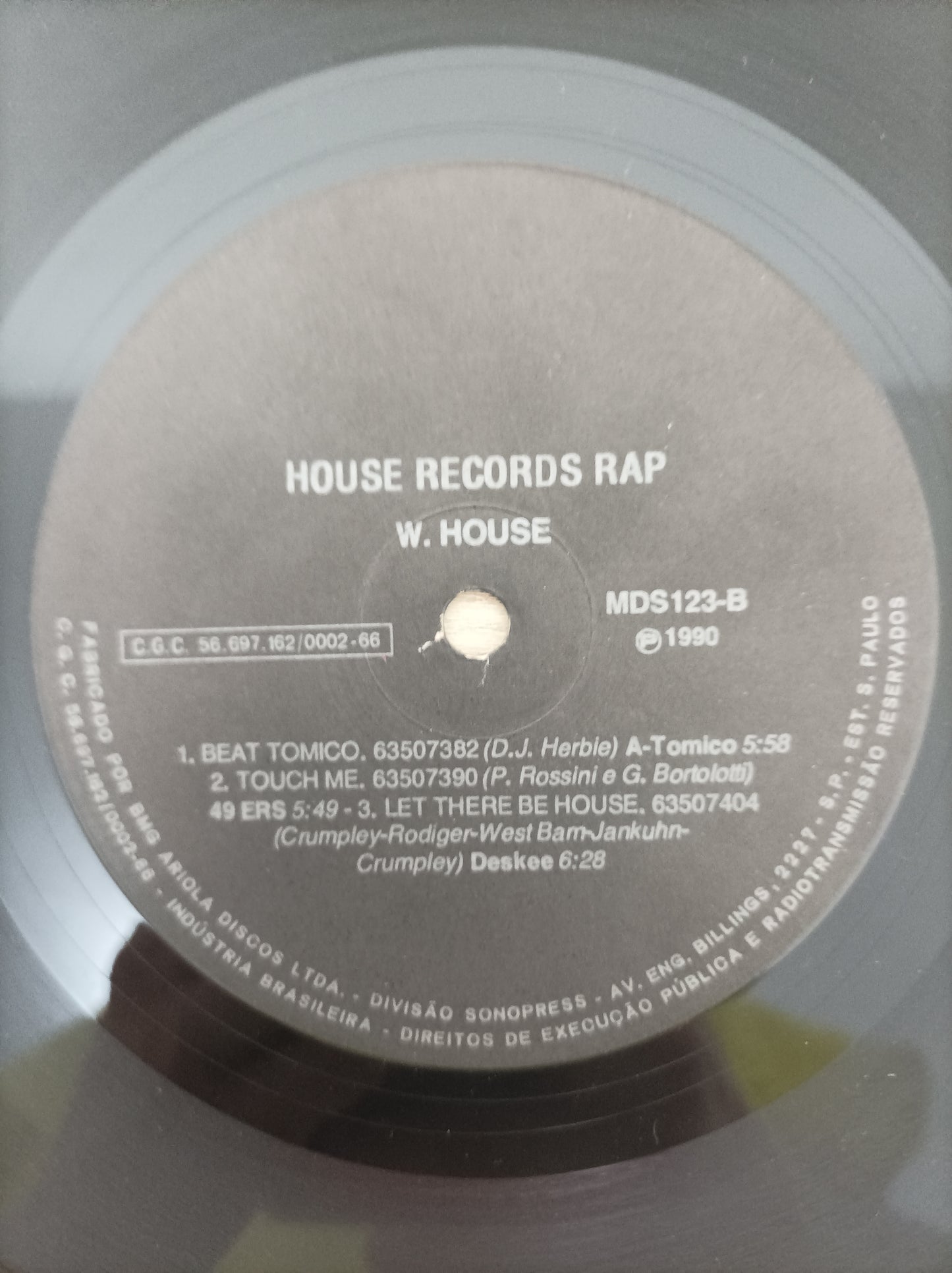 Disco Vinil W. House A