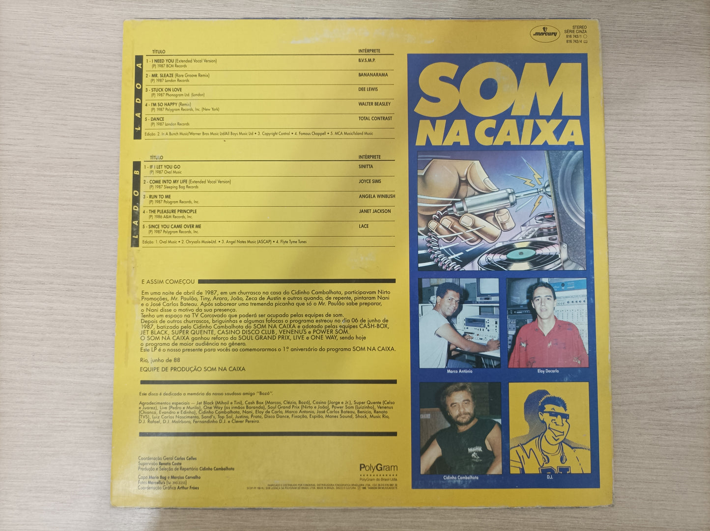Lp Vinil Som na Caixa
