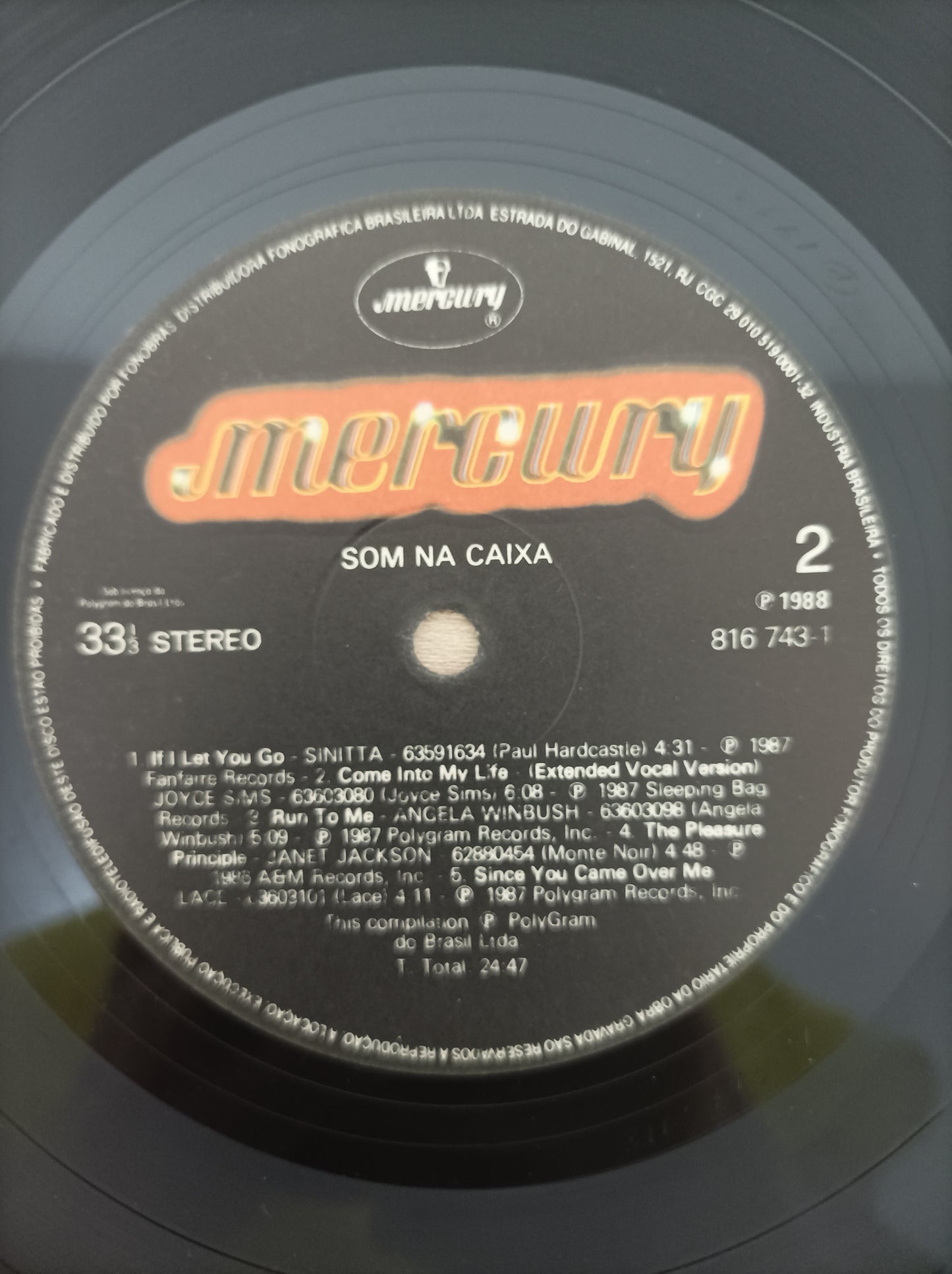 Lp Vinil Som na Caixa