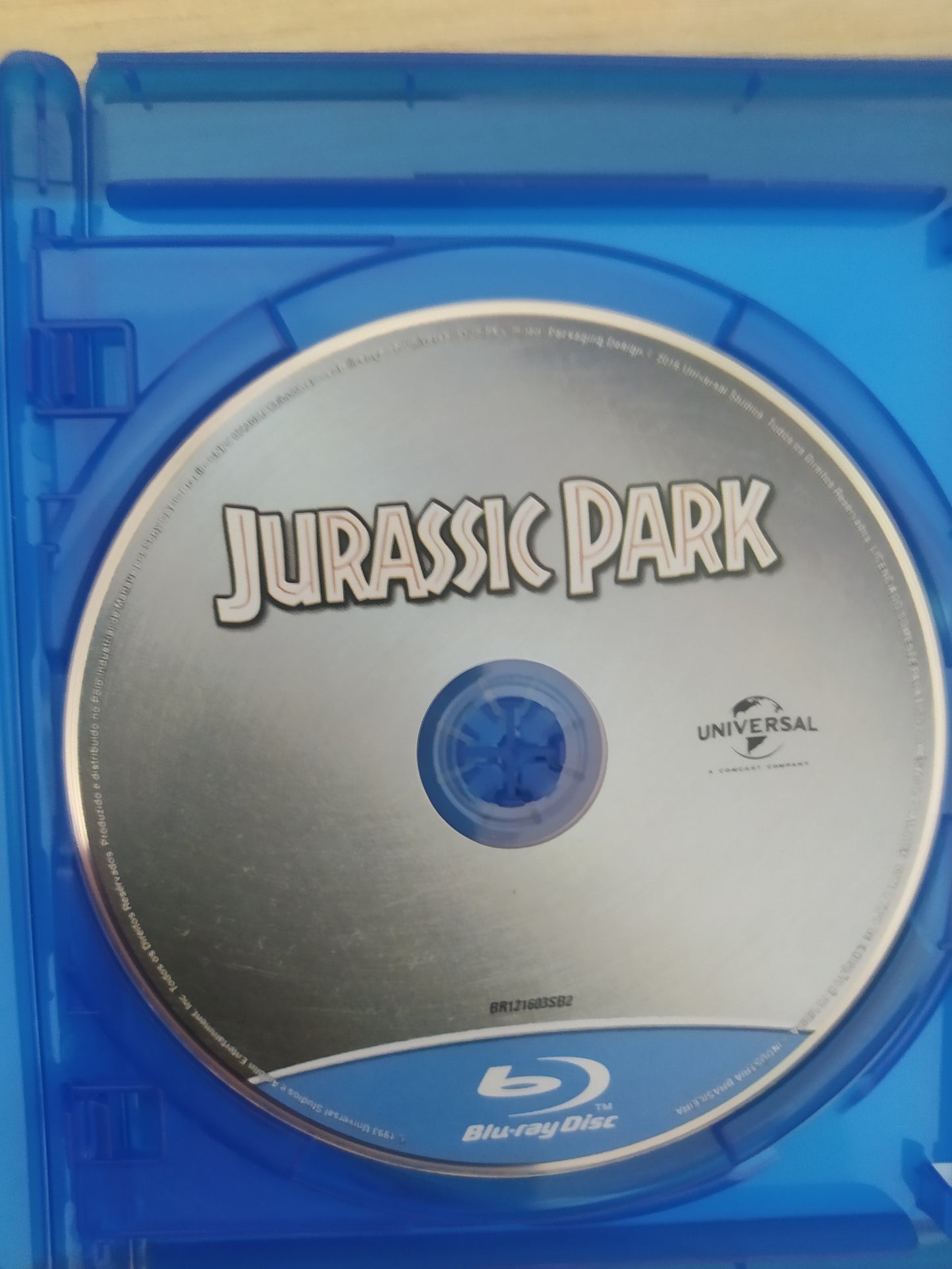 Blu Ray Box 4 Blu Rays Coleção Jurassic Park