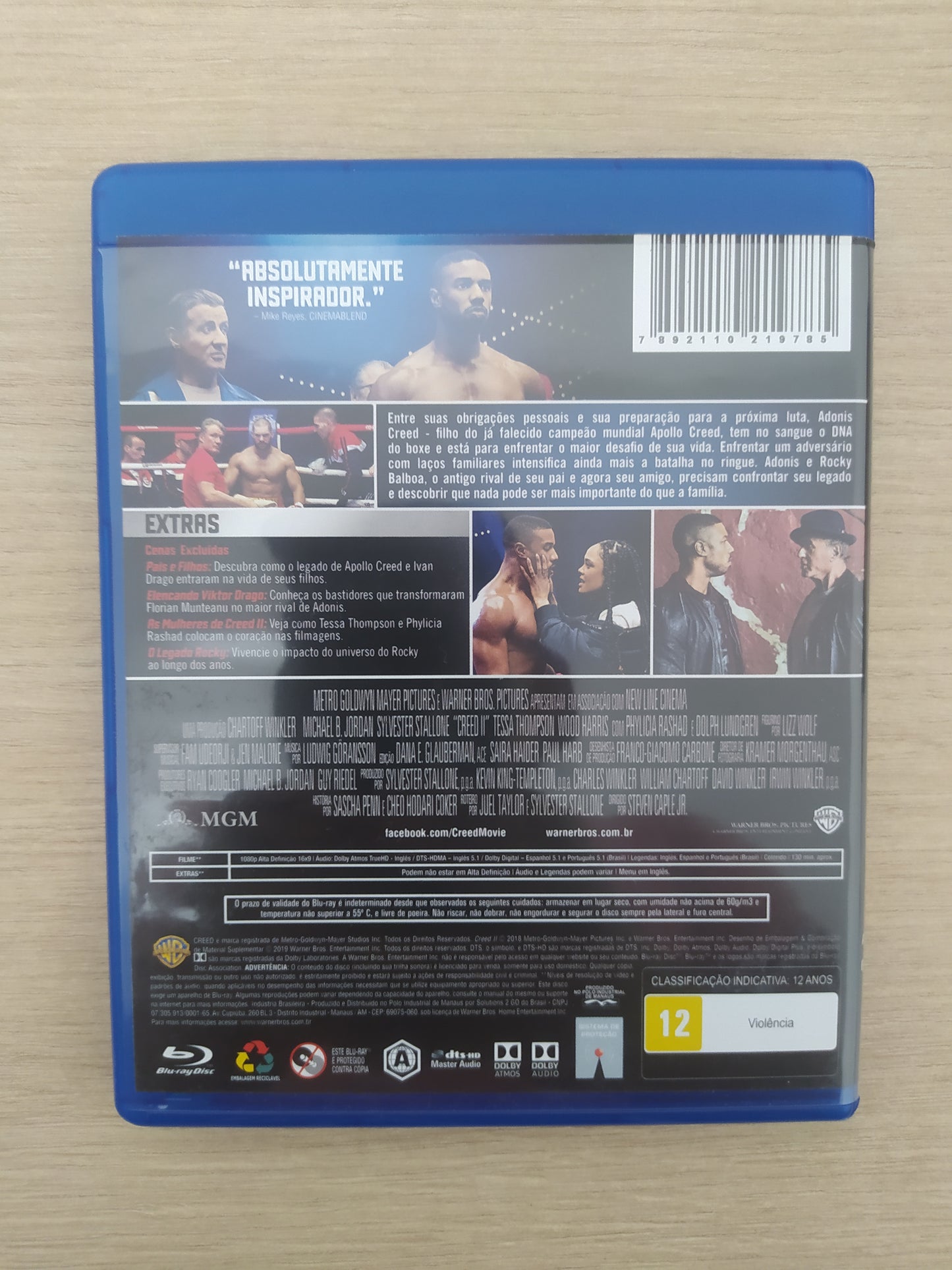 Blu Ray Creed 2