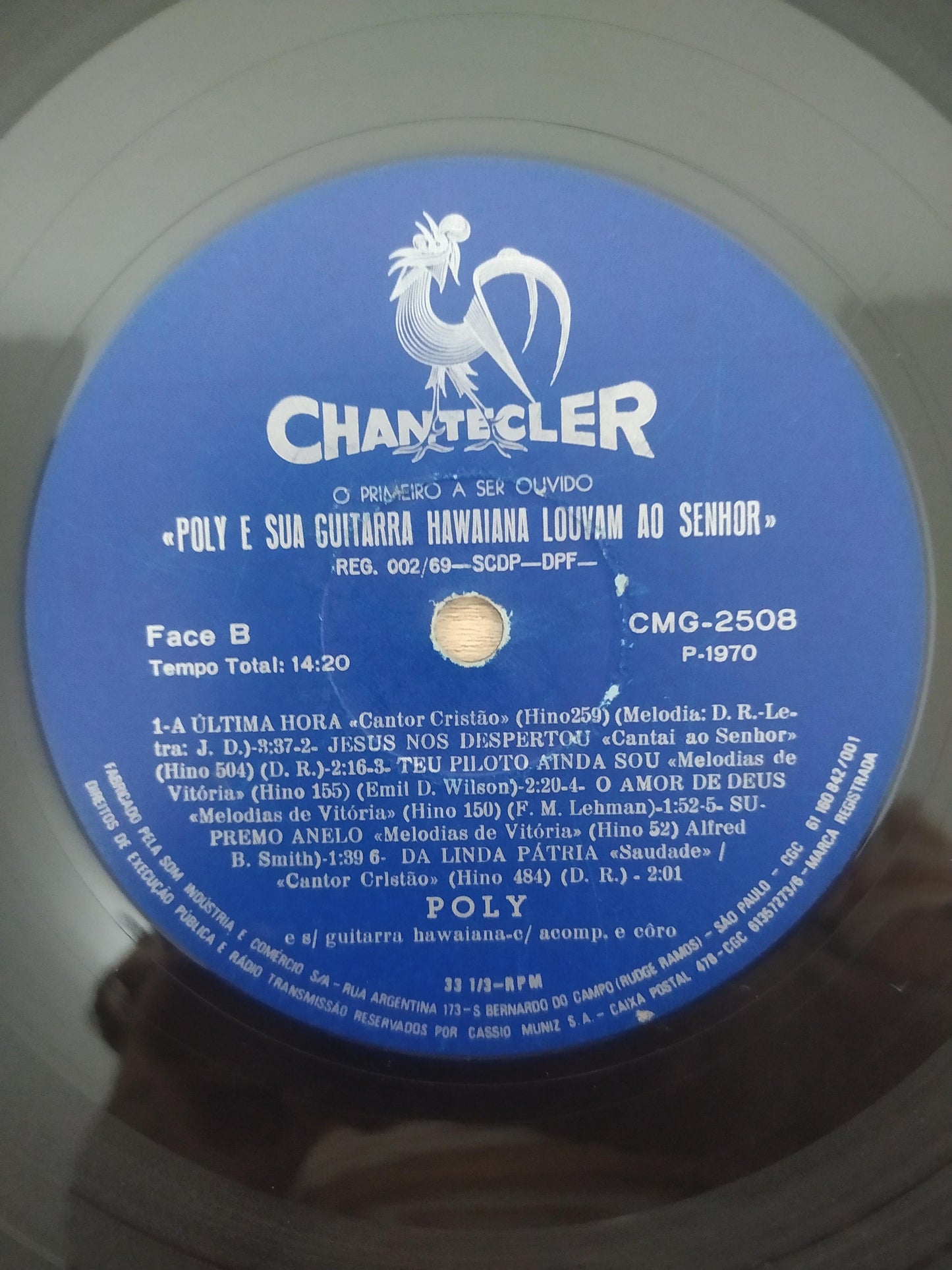 Lp Vinil Poly Louvam O Senhor