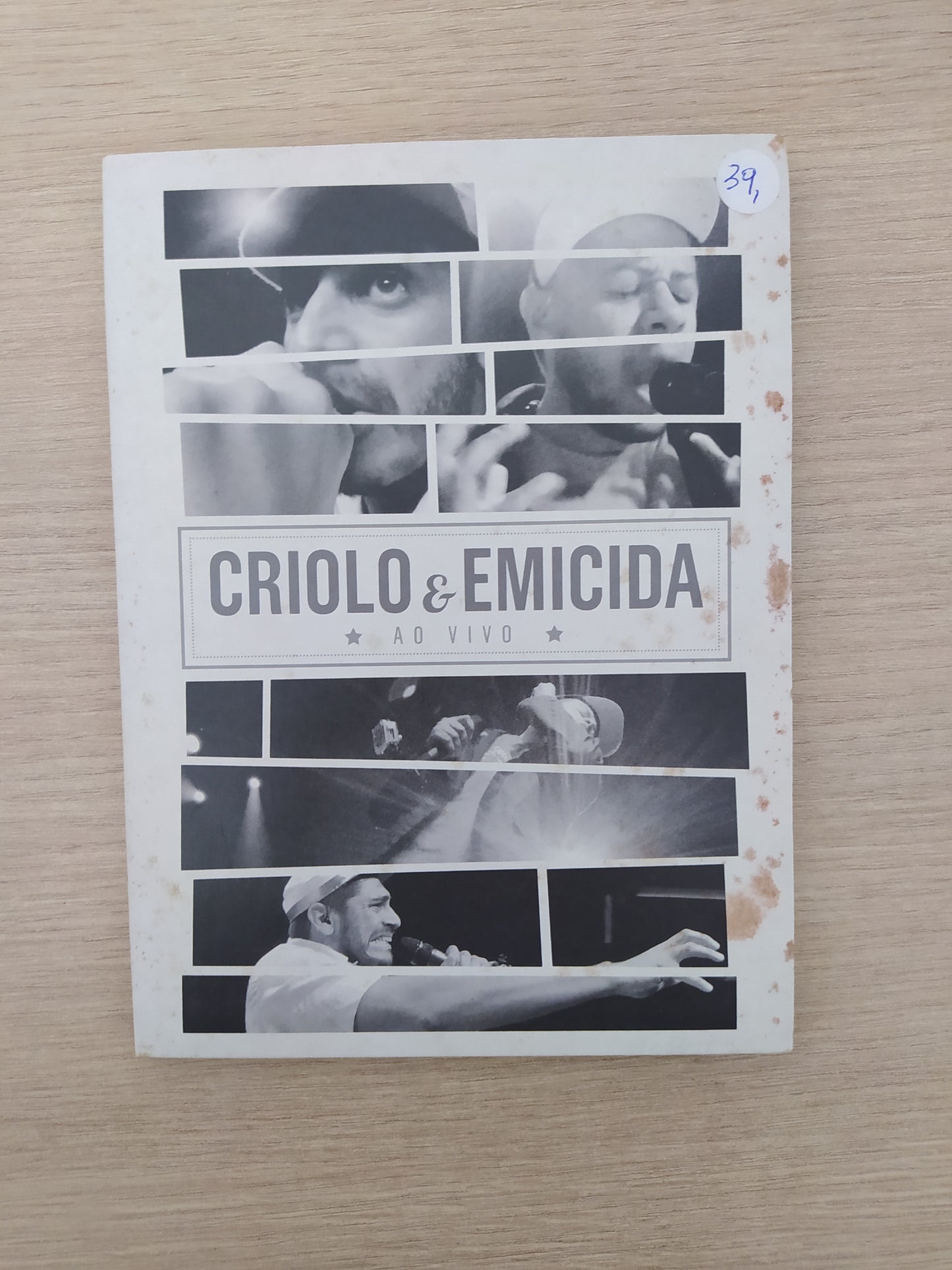 Dvd Criolo E Emicida Ao Vivo