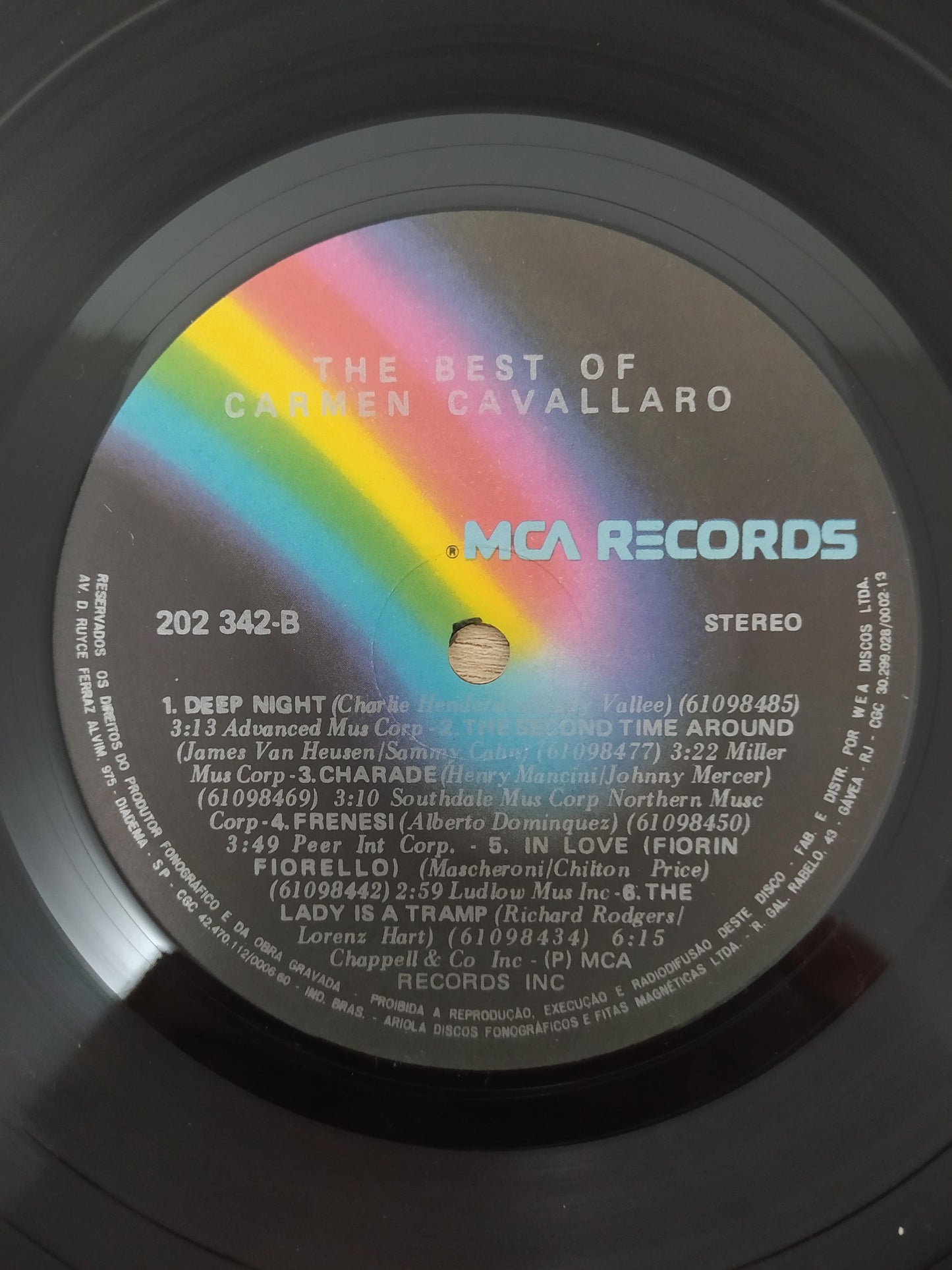 Lp Vinil Carmen Cavallaro The Best Of