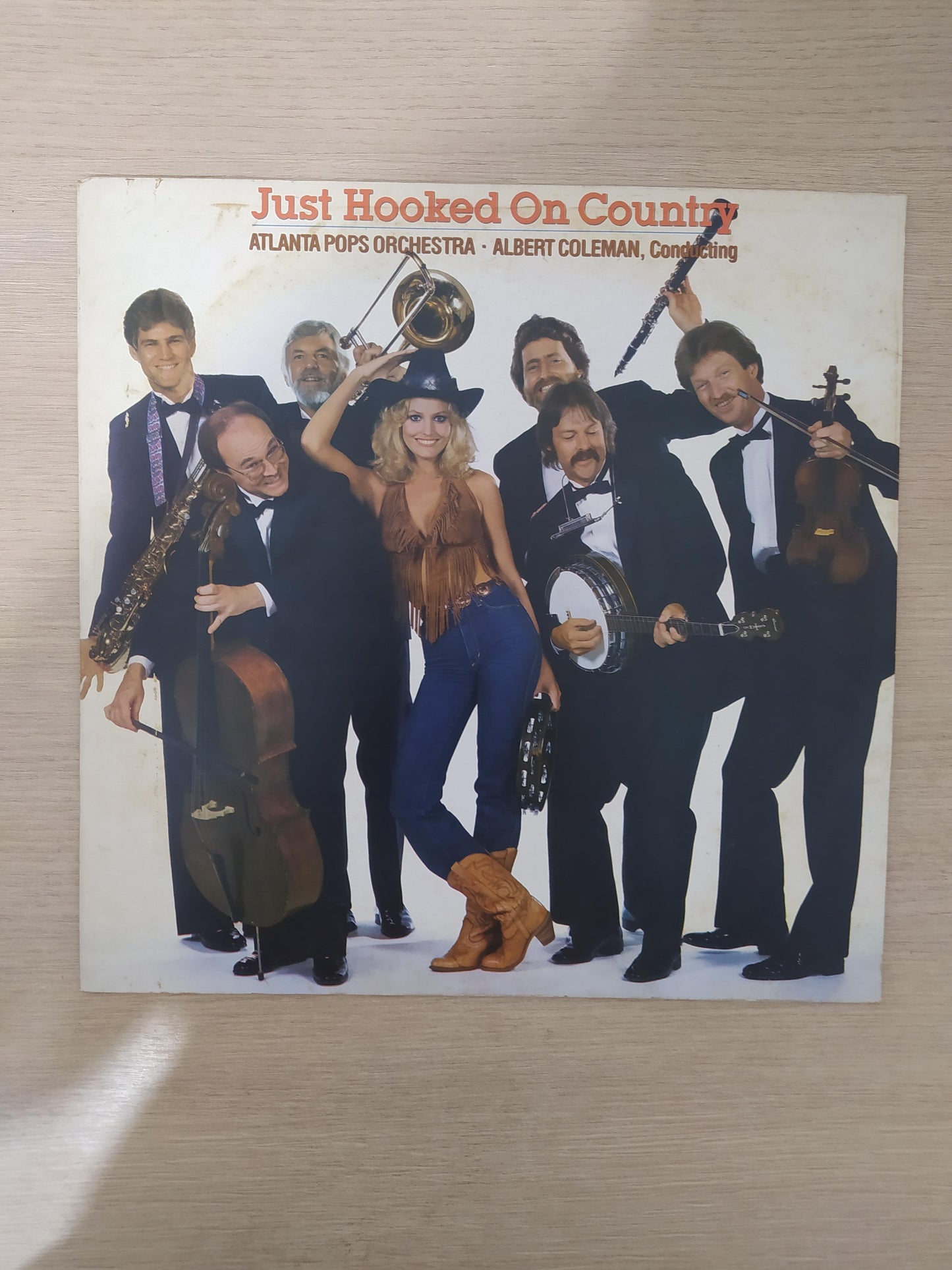 Lp Vinil Atlanta Pops Orchestra Just Hooked On Country