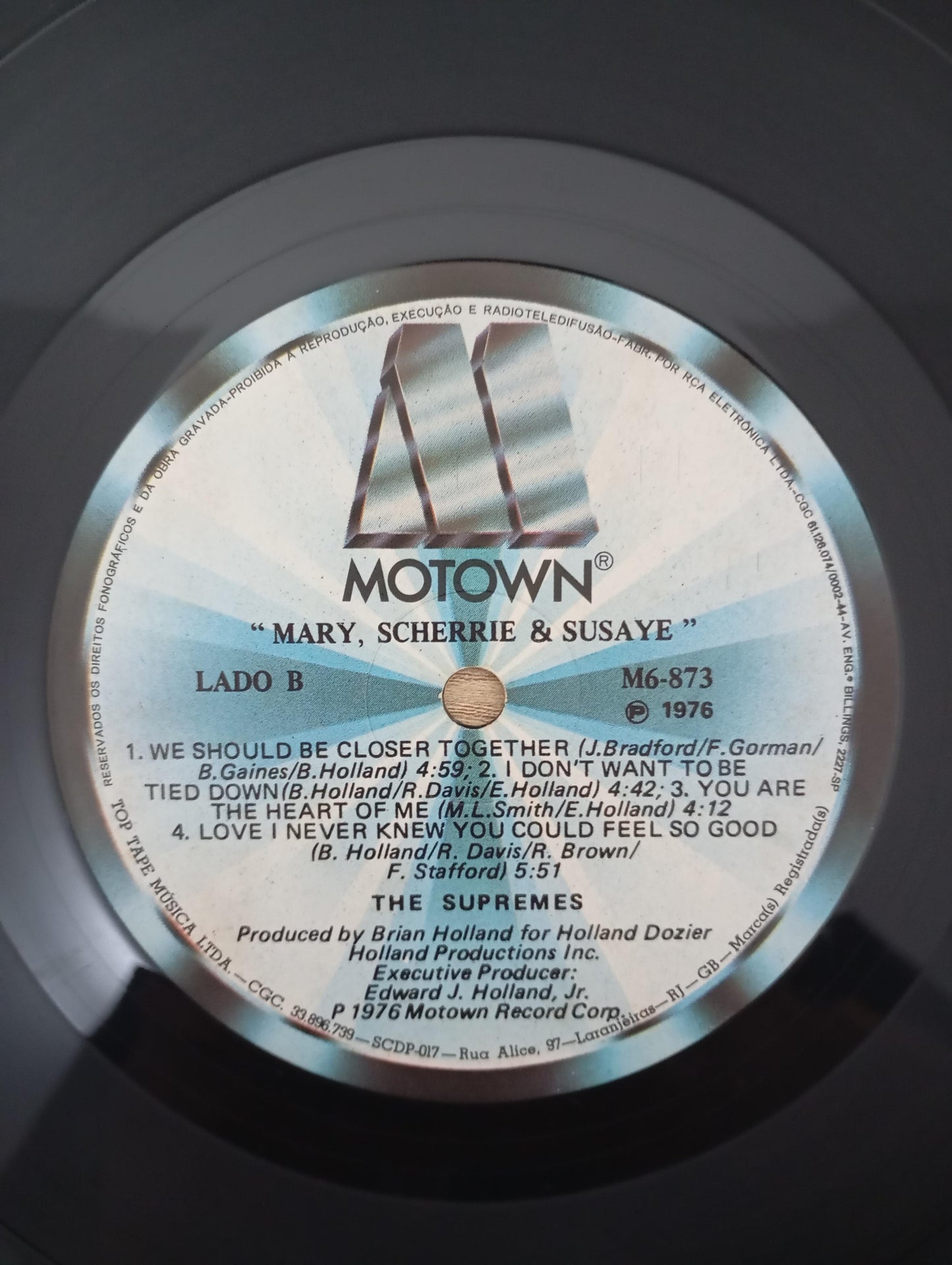 Lp Vinil The Supremes Mary, Scherrie & Susaye