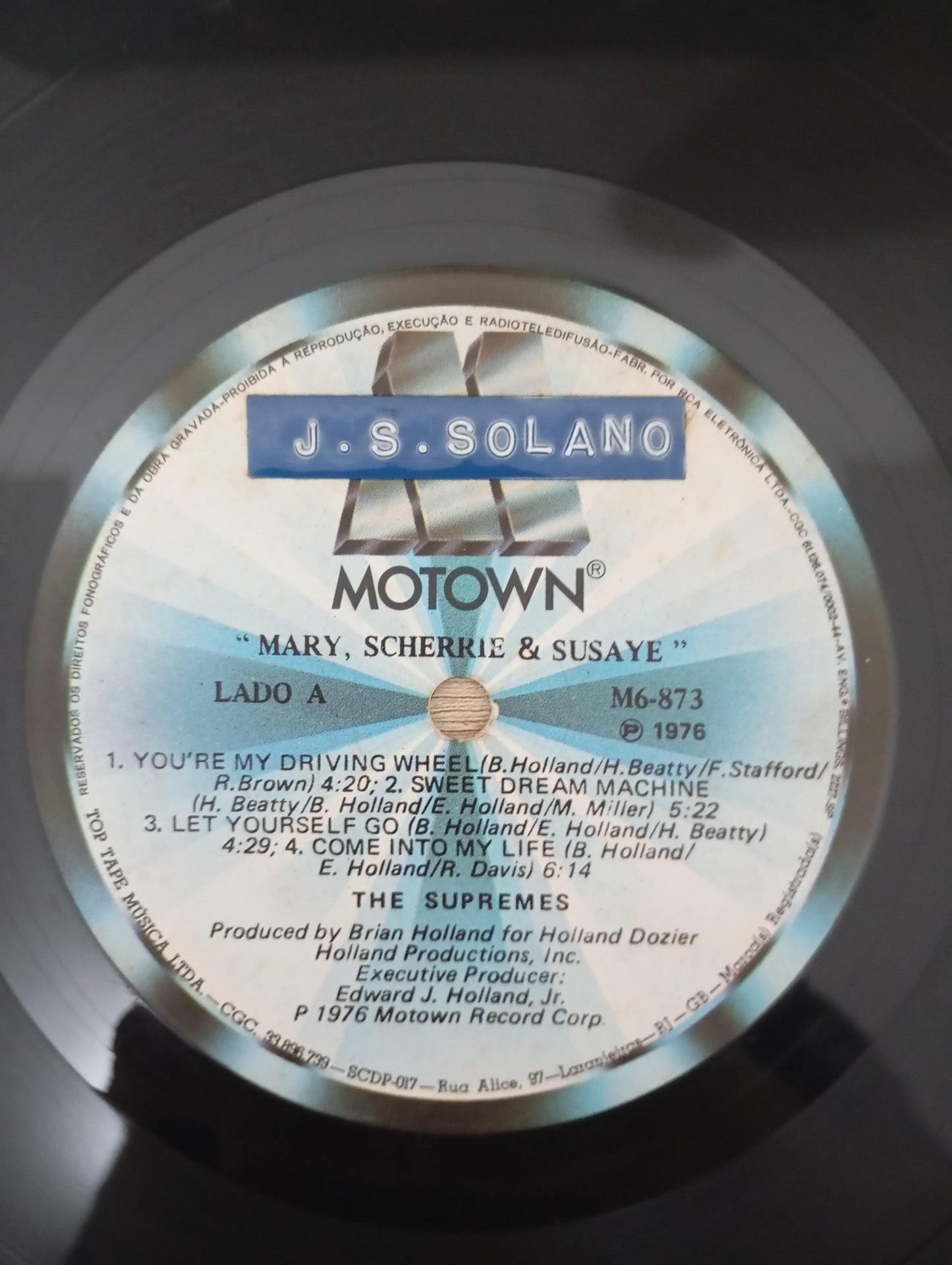 Lp Vinil The Supremes Mary, Scherrie & Susaye