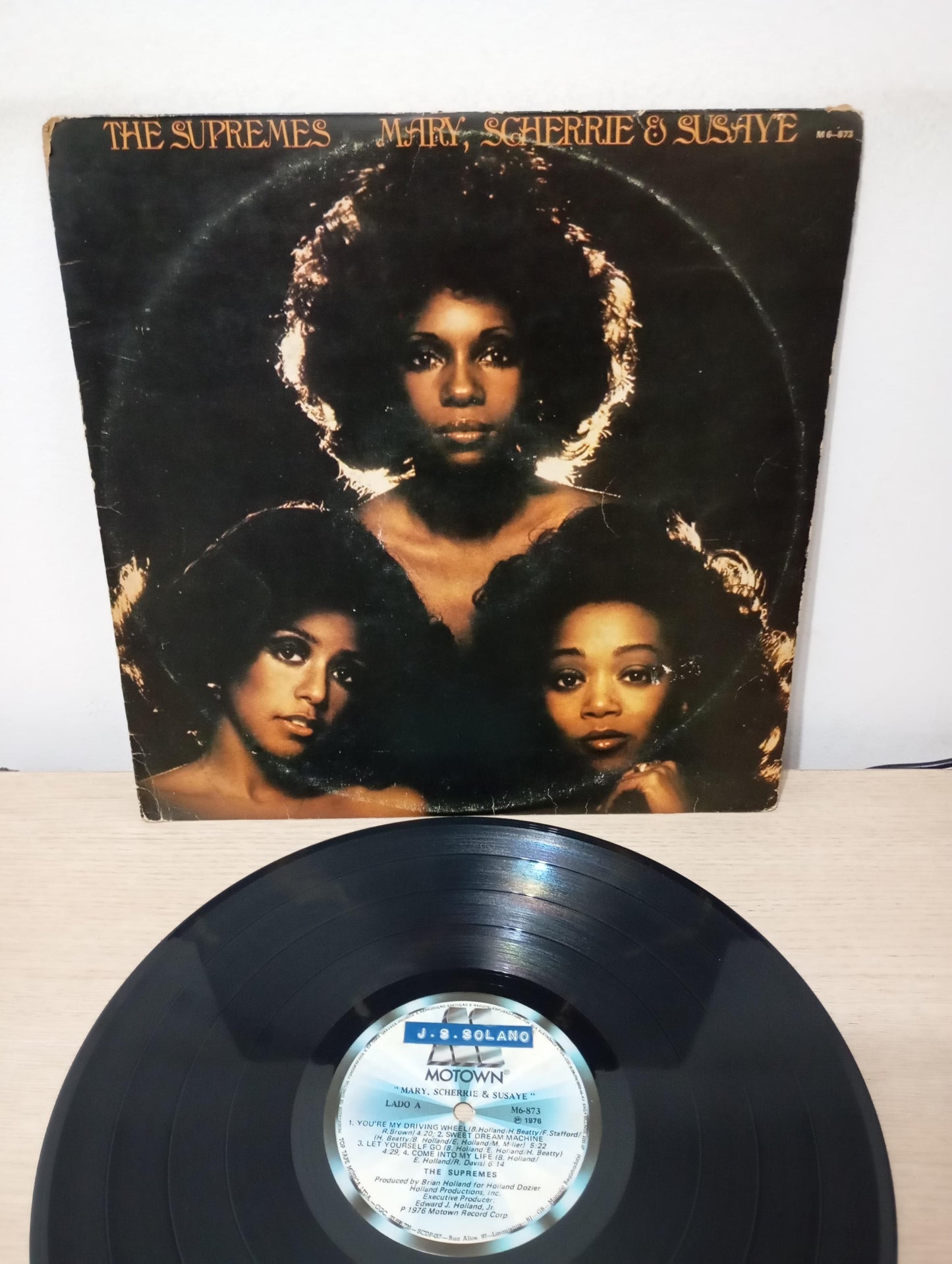 Lp Vinil The Supremes Mary, Scherrie & Susaye